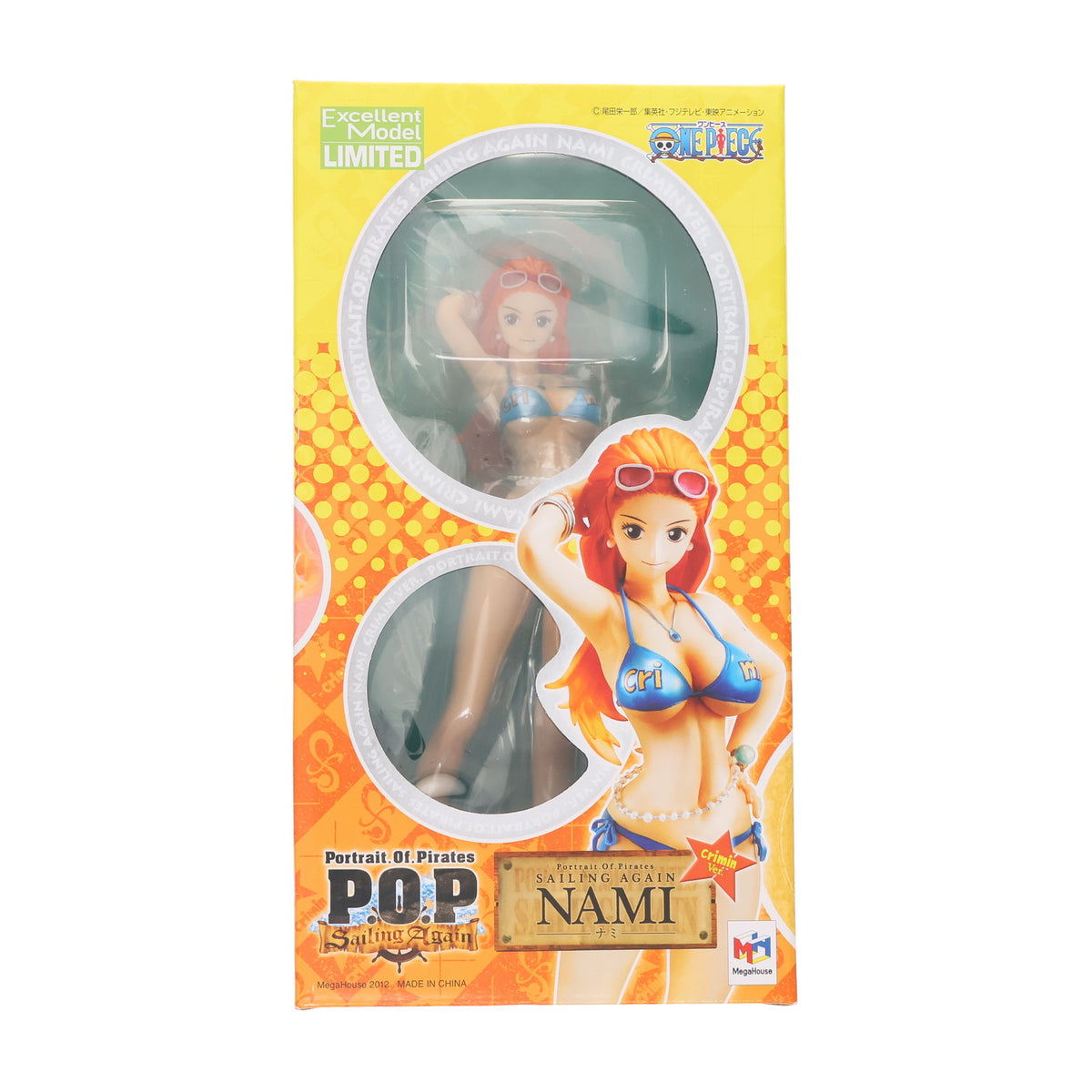 【中古即納】[FIG] (フィギュア単品) エクセレントモデル LIMITED Portrait.Of.Pirates P.O.P ナミ Crimin Ver. POPs!フィギュア付き限定版同梱品 ワンピースSailing Again 完成品 フィギュア メガハウス(20130404)