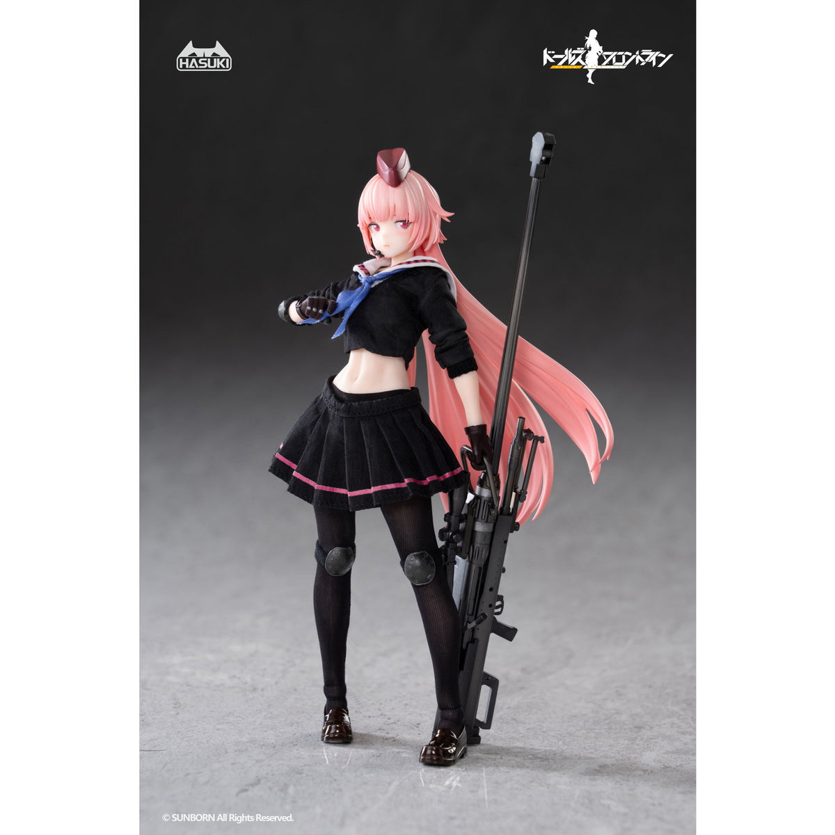 【中古即納】[FIG] POCKET ARTシリーズ PA011 NTW-20 ドールズフロントライン 1/12 完成品 アクションフィギュア HASUKI(ハスキ)(20260830)