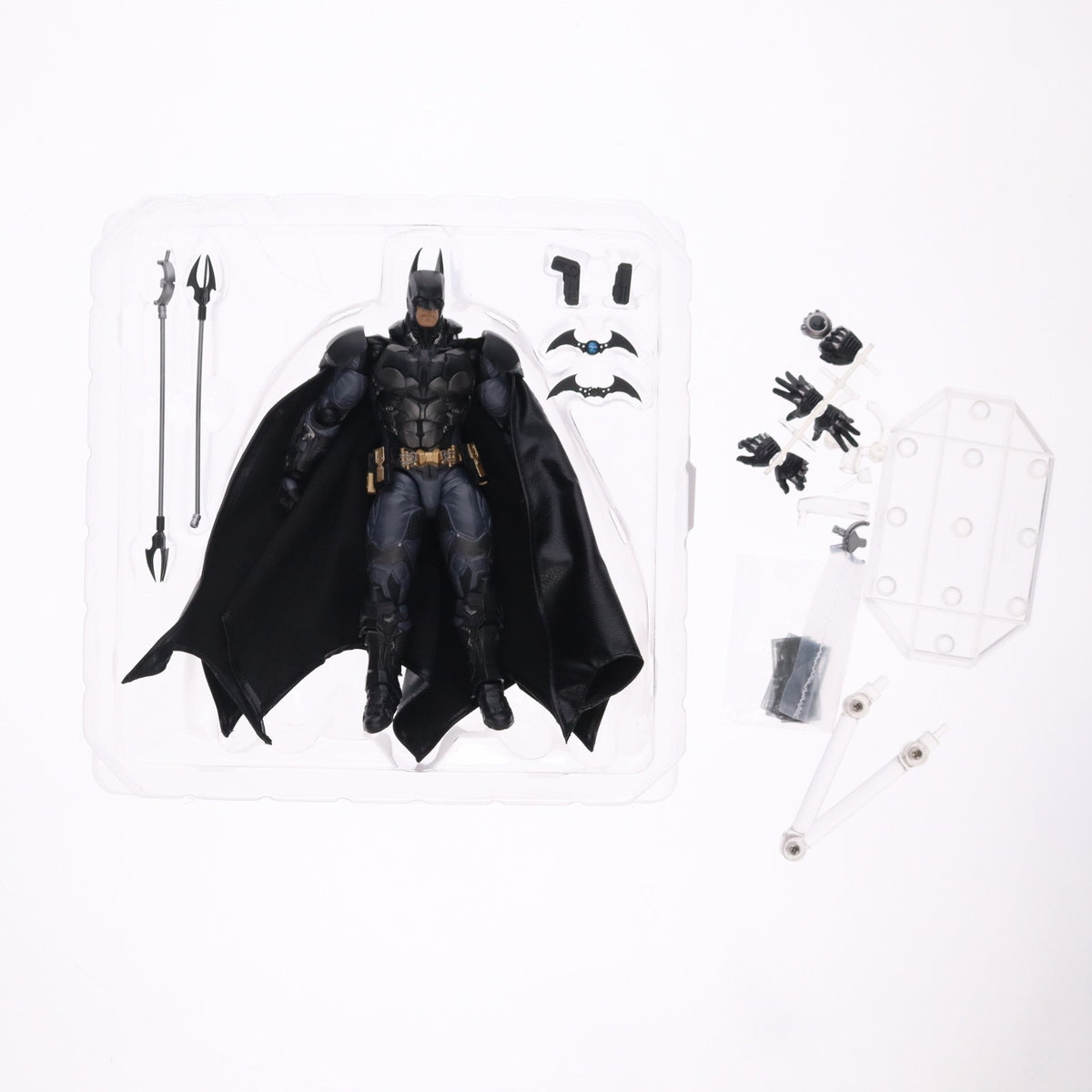 【中古即納】[FIG] アメイジング・ヤマグチ バットマン(バットマン:アーカム・ナイト Ver.) 完成品 可動フィギュア(NR038) 海洋堂(20241031)