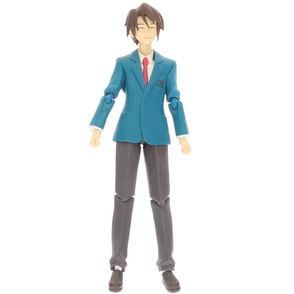 【中古即納】[FIG] figma(フィグマ) 007 古泉一樹(こいずみいつき) 制服ver. 涼宮ハルヒの憂鬱 完成品 可動フィギュア マックスファクトリー(20080627)