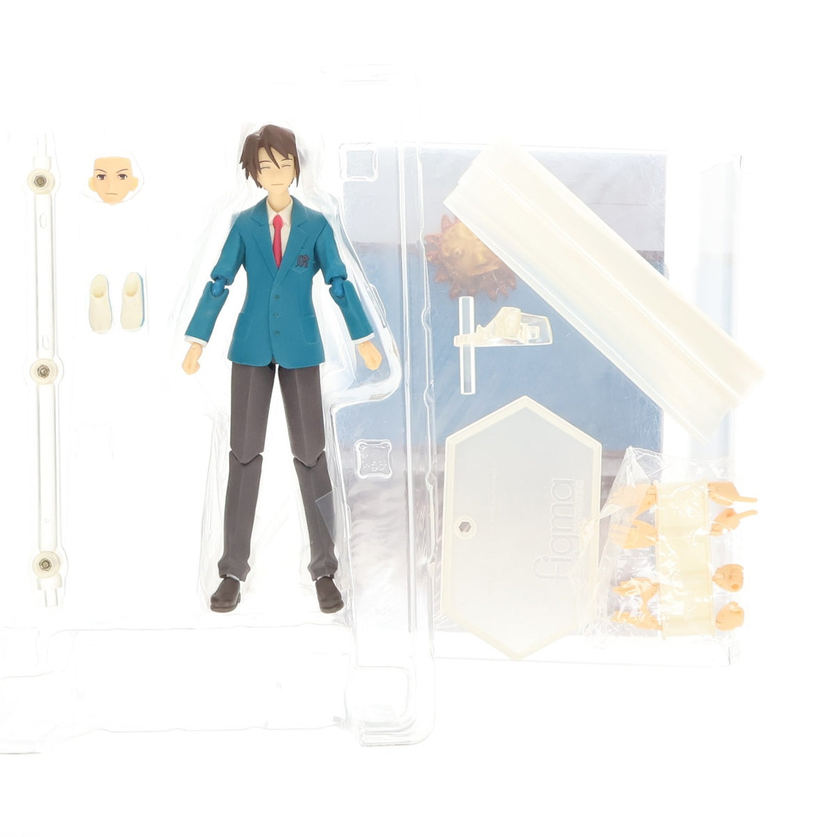 【中古即納】[FIG] figma(フィグマ) 007 古泉一樹(こいずみいつき) 制服ver. 涼宮ハルヒの憂鬱 完成品 可動フィギュア マックスファクトリー(20080627)