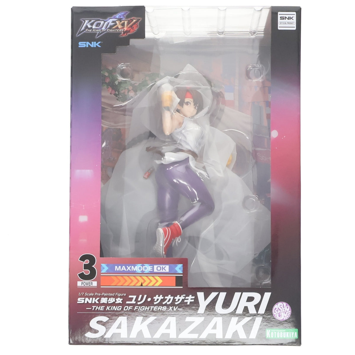【中古即納】[FIG] BISHOUJOシリーズ SNK美少女 ユリ・サカザキ THE KING OF FIGHTERS XV(ザ・キング・オブ・ファイターズ15) 1/7 完成品 フィギュア(SV380) コトブキヤ(20260918)
