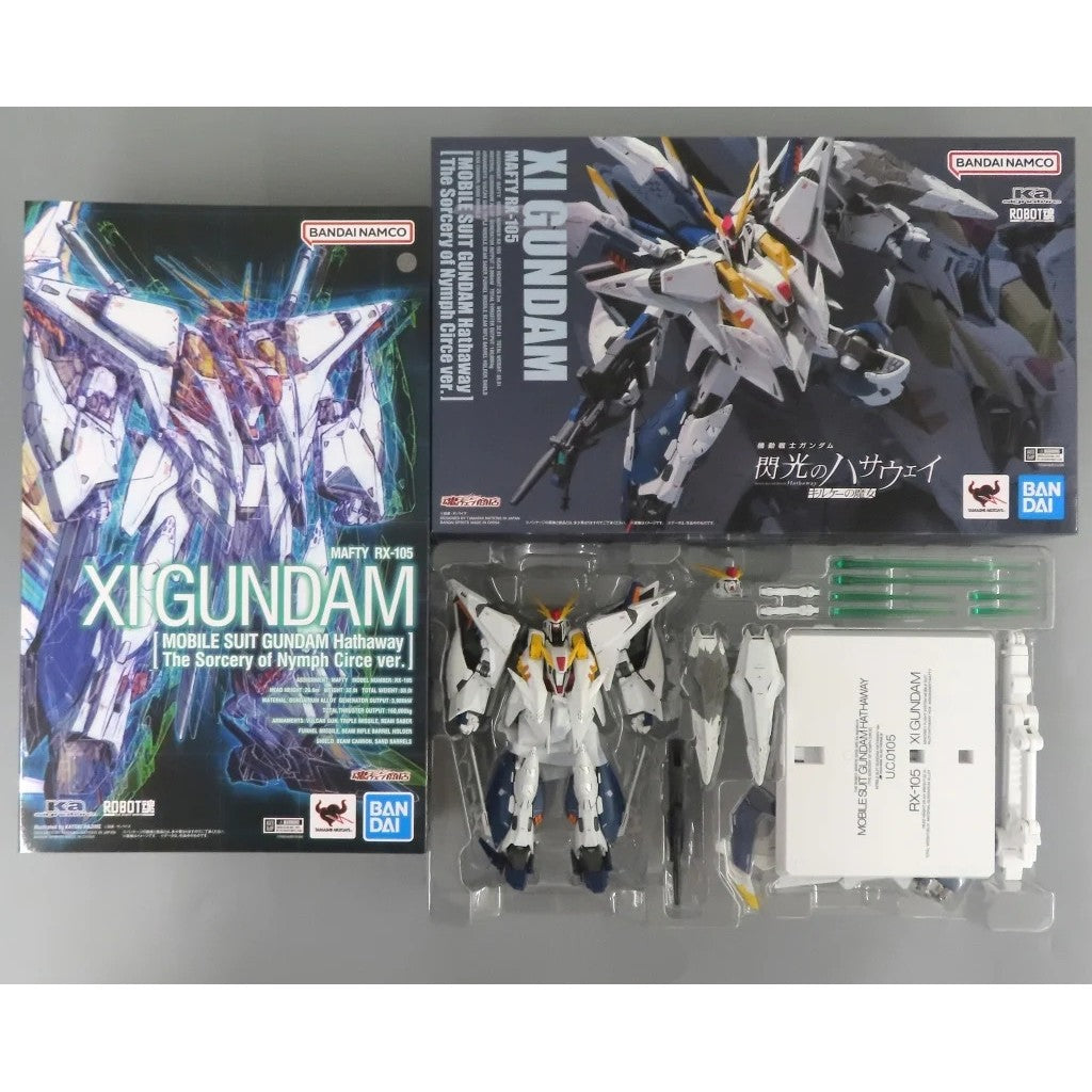 【中古即納】[FIG] ROBOT魂(Ka signature)(SIDE MS) RX-105 Ξガンダム(機動戦士ガンダム 閃光のハサウェイ キルケーの魔女Ver.) 完成品 可動フィギュア バンダイスピリッツ(20260819)