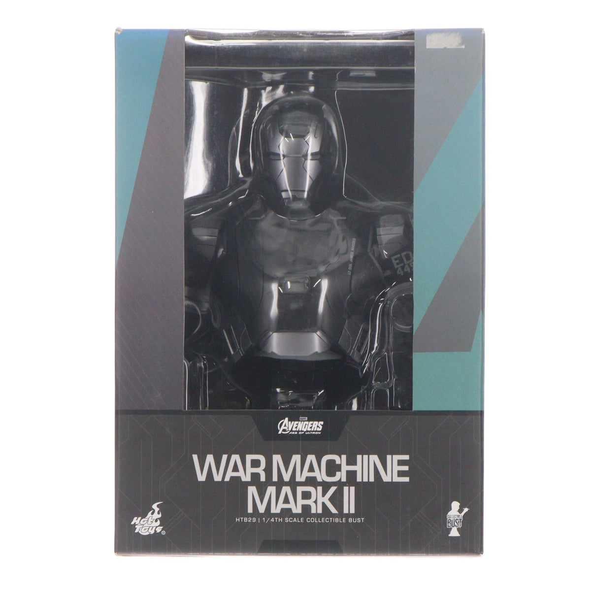 【中古即納】[FIG] ホットトイズ・バスト ウォーマシーン・マーク2 1/4スケールバスト アベンジャーズ/エイジ・オブ・ウルトロン 完成品 フィギュア(HTB#29) ホットトイズ(20150531)