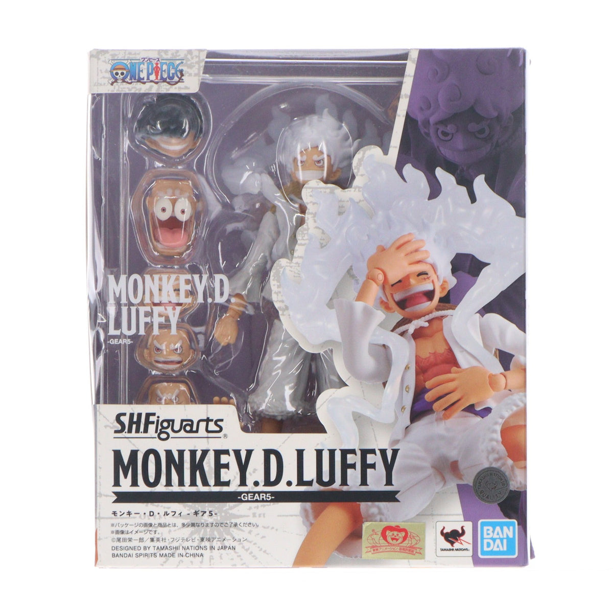 【中古即納】[FIG] (再々販) S.H.Figuarts(フィギュアーツ) モンキー・D・ルフィ -ギア5- ONE PIECE(ワンピース) 完成品 可動フィギュア バンダイスピリッツ(20251114)