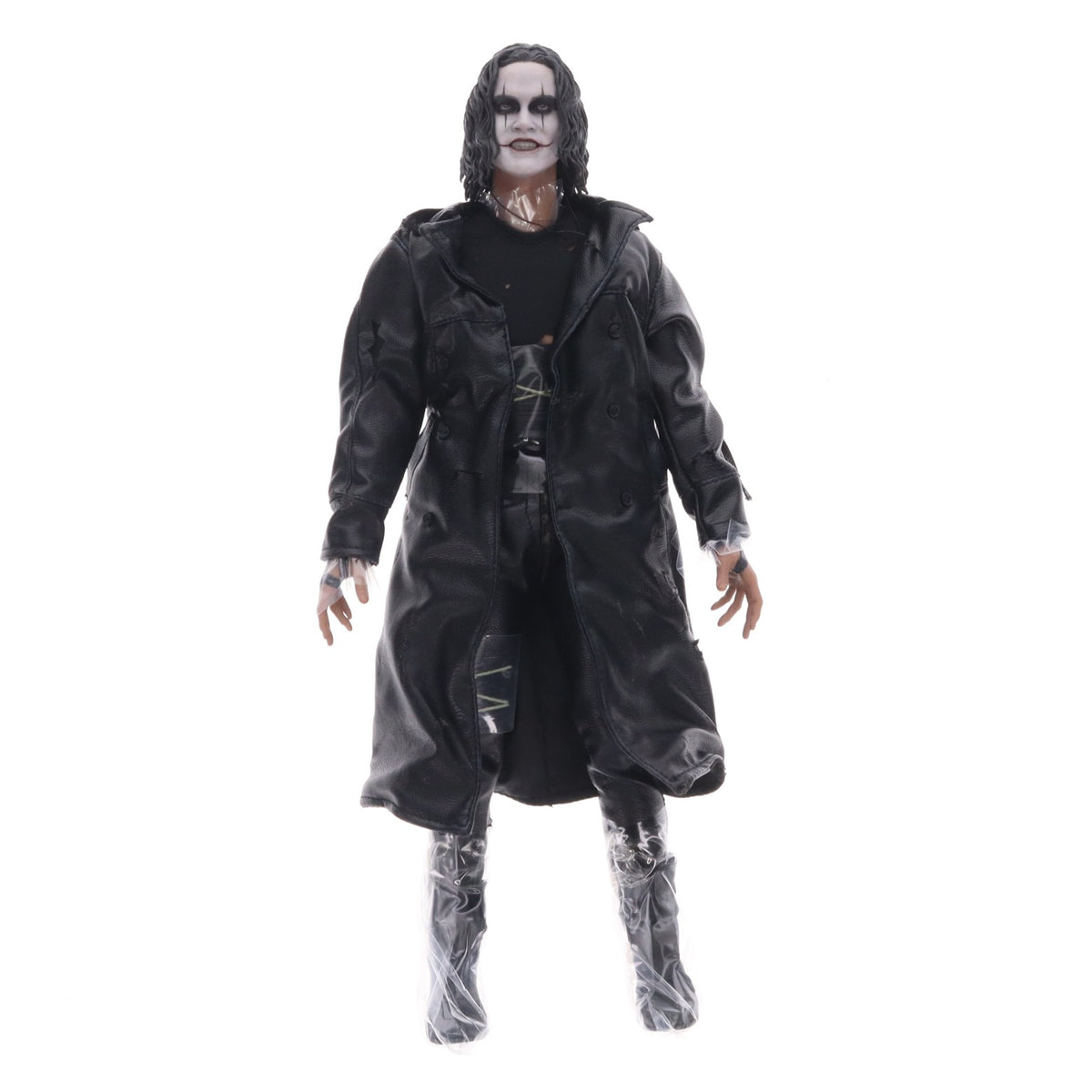 【中古即納】[FIG] ムービー・マスターピース エリック・ドレイヴン クロウ/飛翔伝説 1/6 完成品 アクションフィギュア(MMS210) ホットトイズ(20140131)