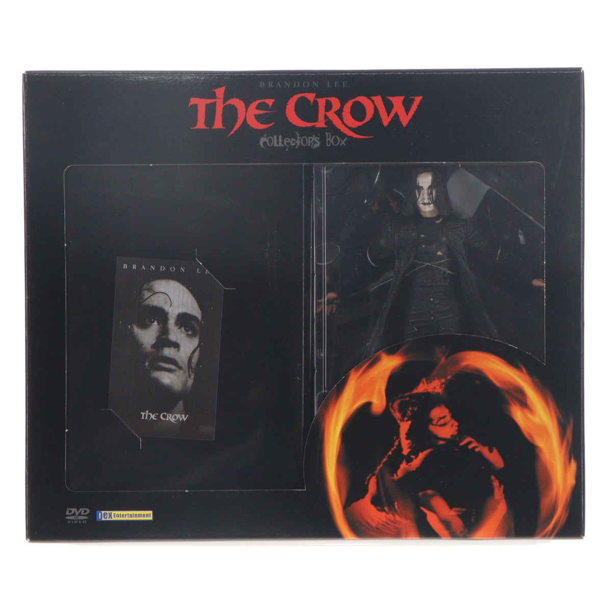 【中古即納】[FIG] クロウ/飛翔伝説 コレクターズBOX[完全限定生産](NECA社製オリジナルフィギュア付属) 完成品 DVD(DXDB-0003) デックスエンタテインメント(20050819)