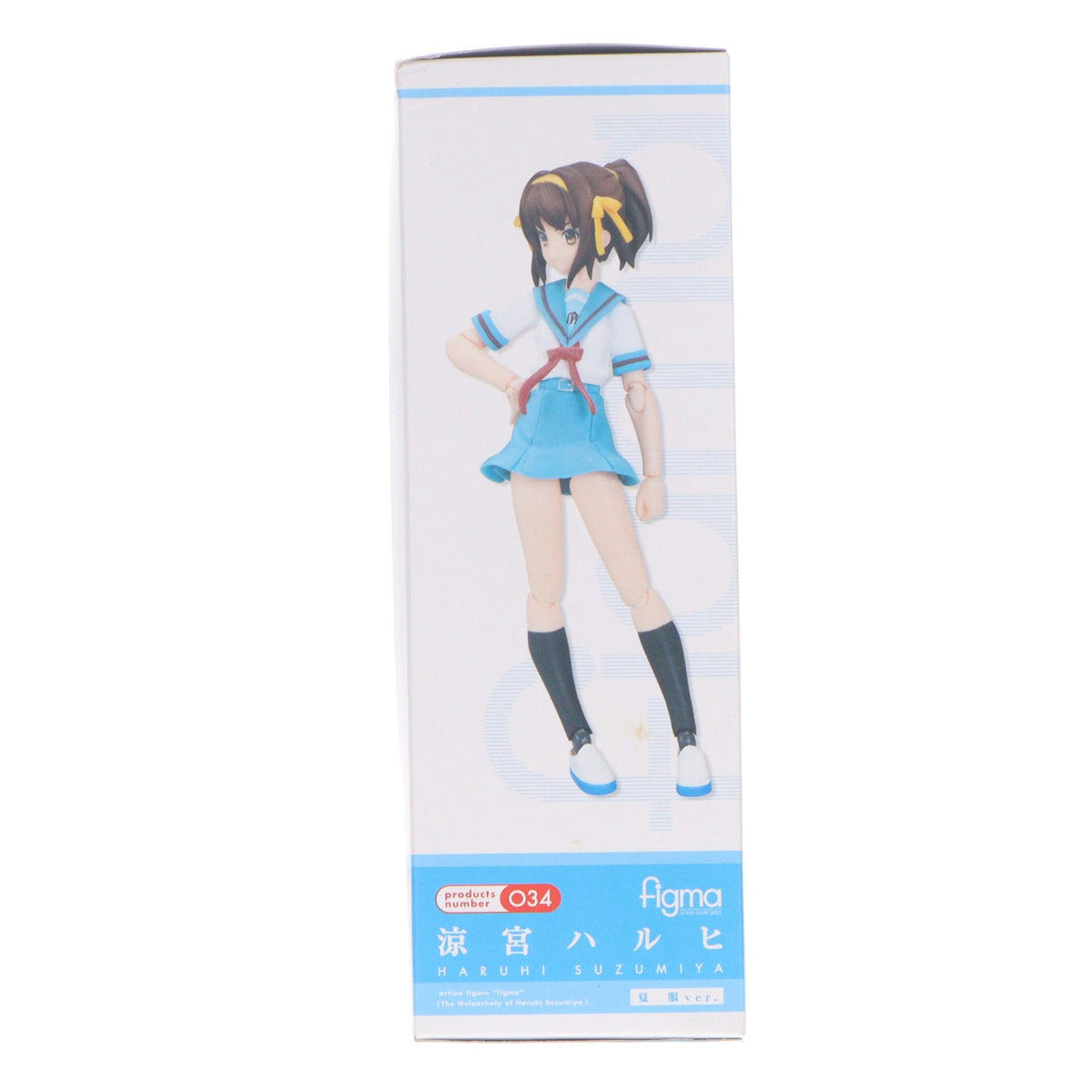 【中古即納】[FIG] 初回特典付属 figma(フィグマ) 034 涼宮ハルヒ(すずみやはるひ) 夏服ver. 涼宮ハルヒの憂鬱 完成品 可動フィギュア マックスファクトリー(20090430)