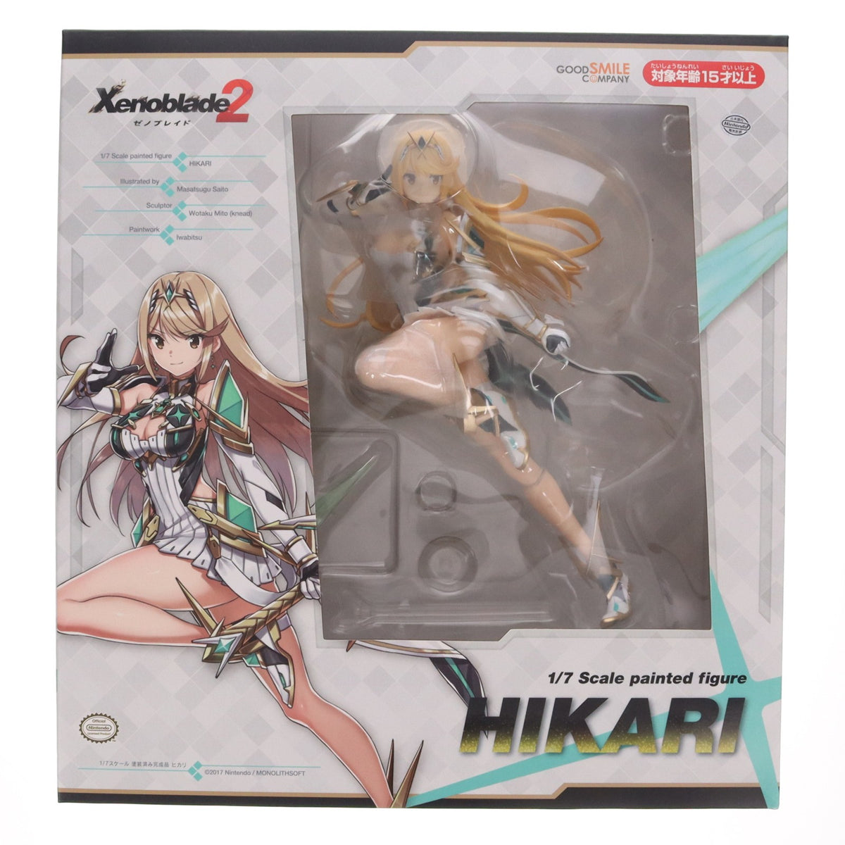 【中古即納】[FIG] (2次再販) ヒカリ ゼノブレイド2 1/7 完成品 フィギュア GOODSMILE ONLINE SHOP&Amazon.co.jp&あみあみ限定 グッドスマイルカンパニー(20190331)