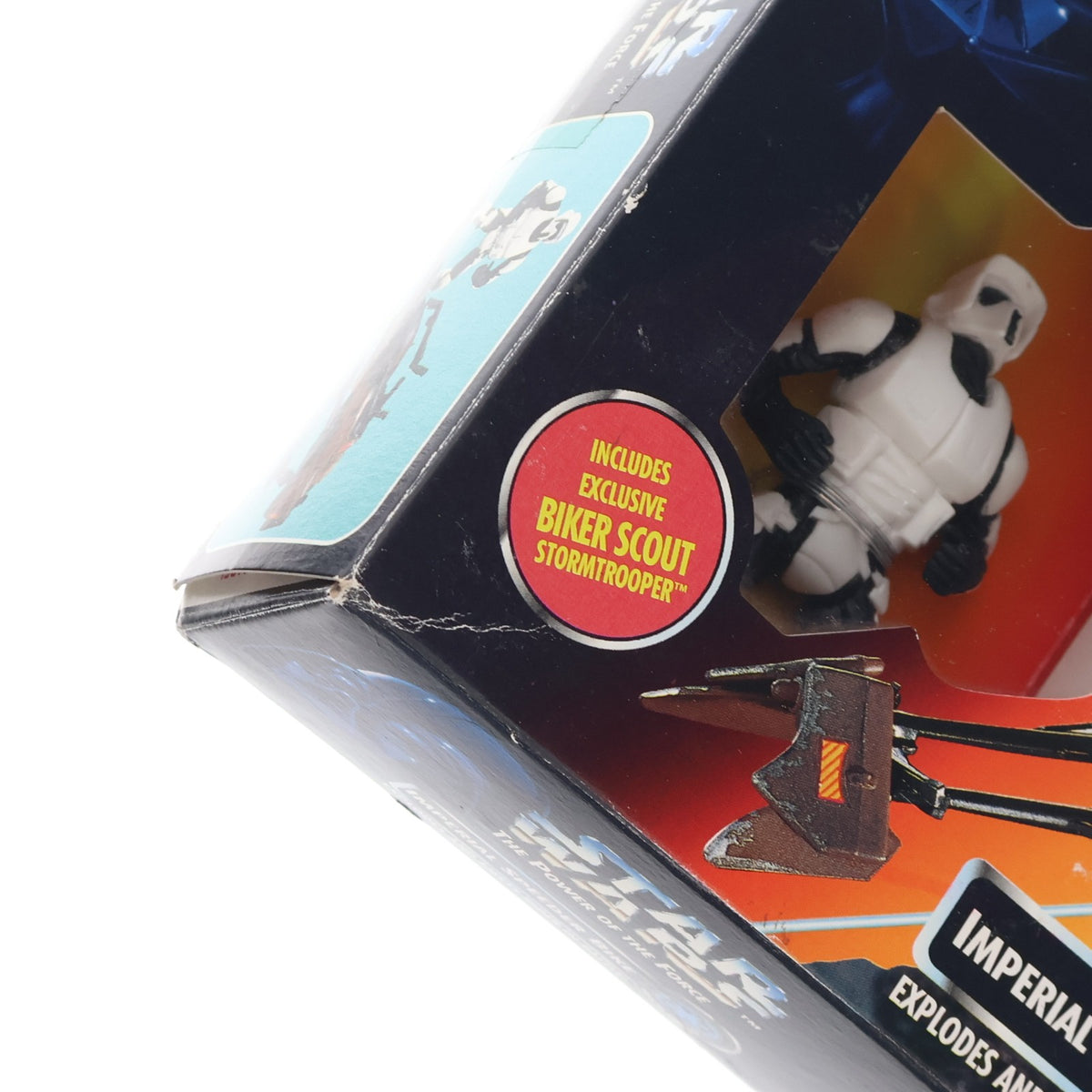 【中古即納】[FIG] スター・ウォーズ パワー・オブ・ザ・フォース ベーシックフィギュア インペリアル・スピーダー・バイク STAR WARS 完成品 可動フィギュア ハズブロージャパン(19981231)