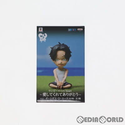 【中古即納】[FIG]ポートガス・D・エース(子供) ワンピース Cry heart〜愛してくれてありがとう〜vol.1 ONE PIECE フィギュア プライズ(49618) バンプレスト(20150520)