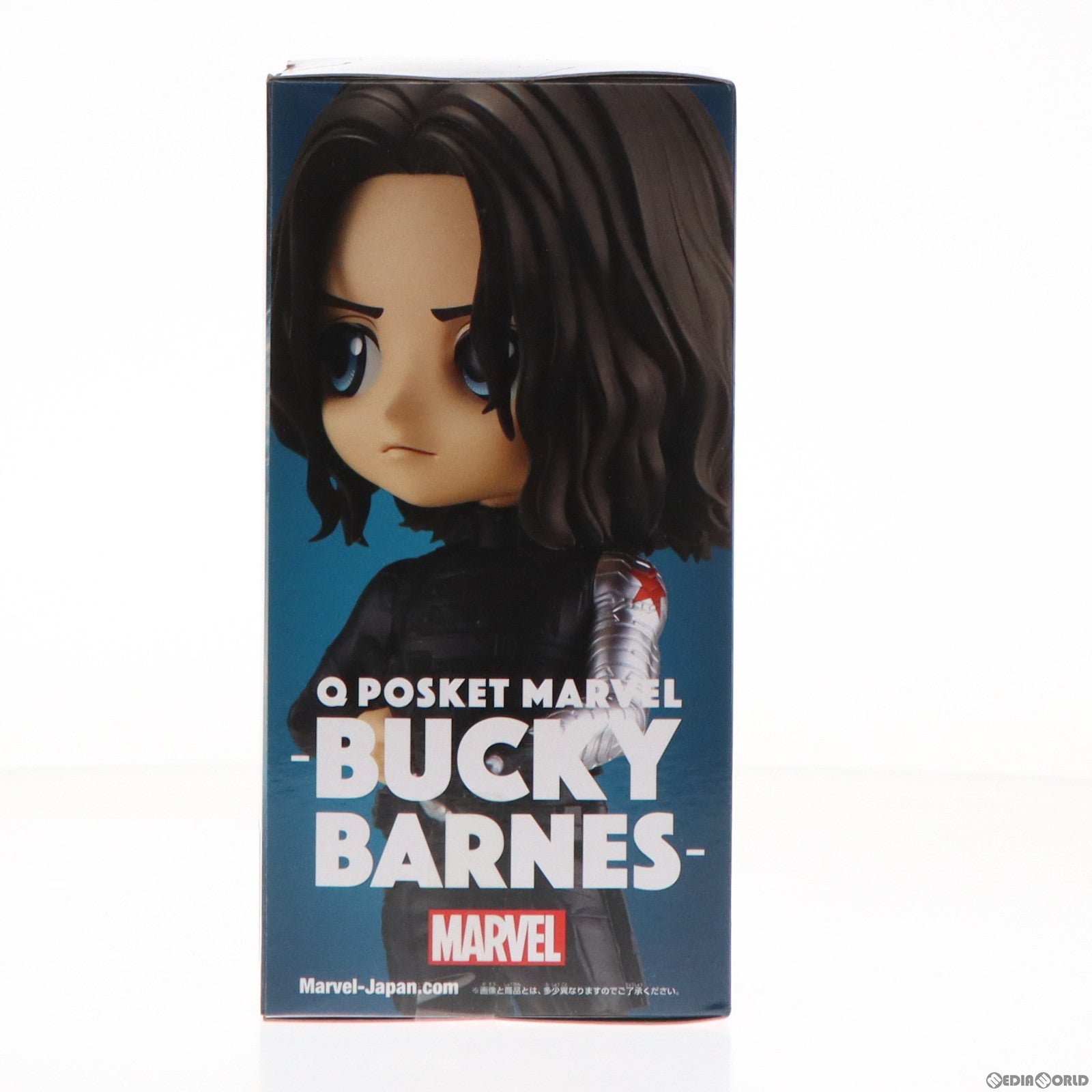 【中古即納】[FIG] バッキー・バーンズ(B 素顔) キャプテン・アメリカ/ウィンター・ソルジャー Q posket MARVEL -BUCKY BARNES- フィギュア プライズ(82499) バンプレスト(20201120)