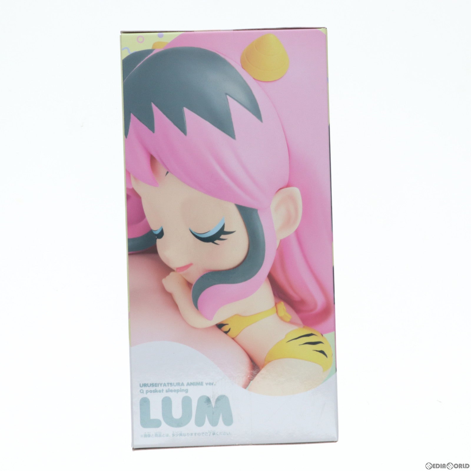 【中古即納】[FIG] ラム B(髪ピンク) うる星やつら アニメver. Q posket sleeping-LUM- フィギュア プライズ(2648621) バンプレスト(20230331)