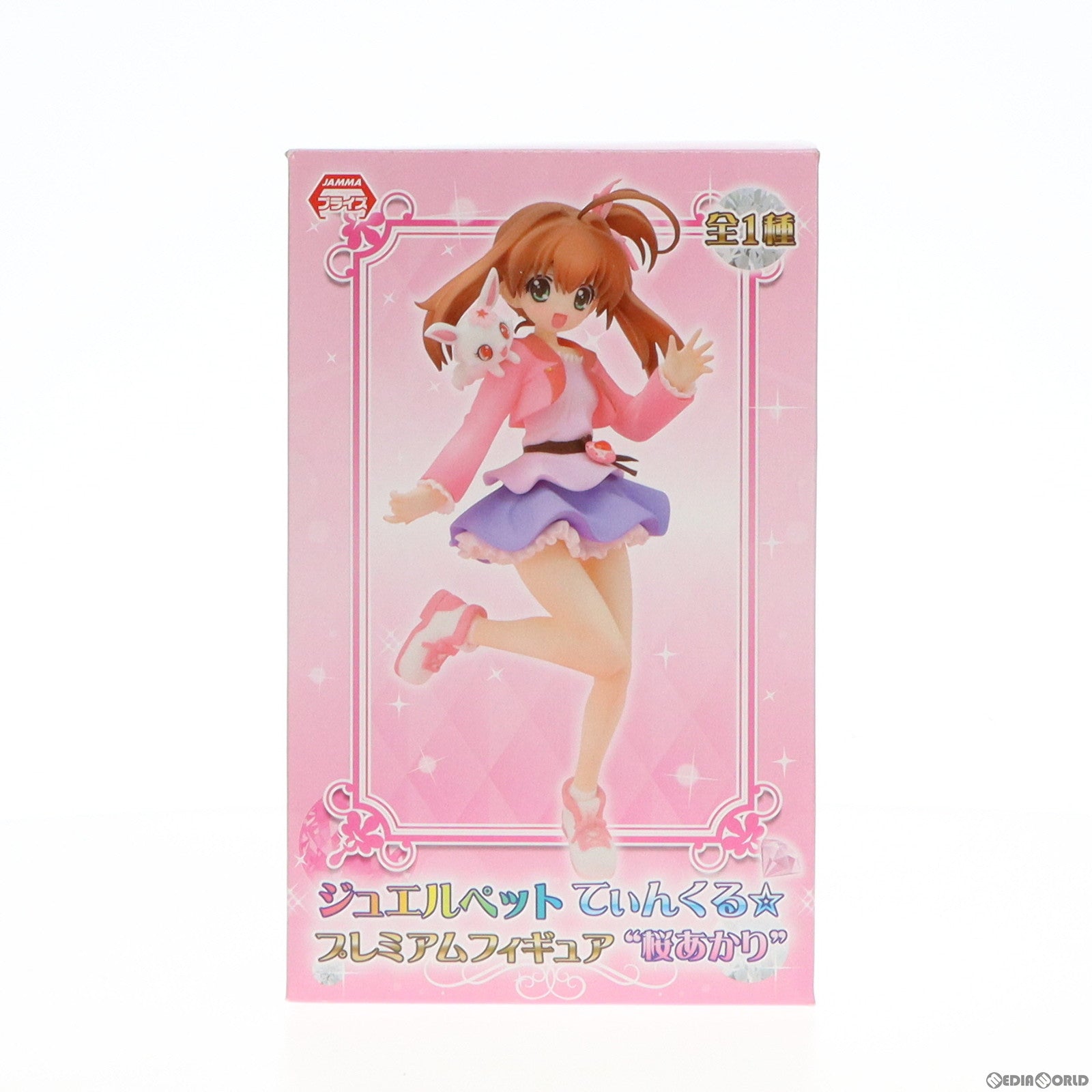 【中古即納】[FIG]桜あかり&ルビー ジュエルペット てぃんくる☆ プレミアムフィギュア 桜あかり プライズ(1003021) セガ(20140910)