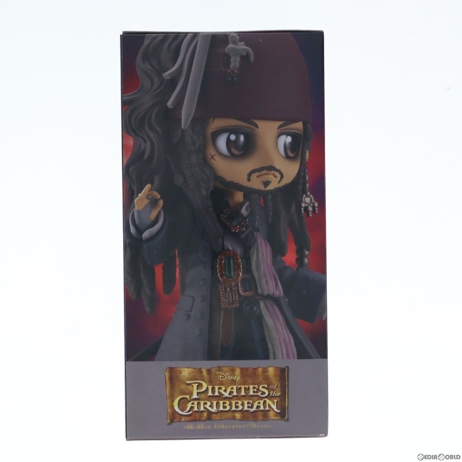 中古即納】[FIG]ジャック・スパロウ(B 衣装暗い) Q posket Disney Characters -Jack Sparrow-  パイレーツ・オブ・カリビアン フィギュア プライズ(82291) バンプレスト