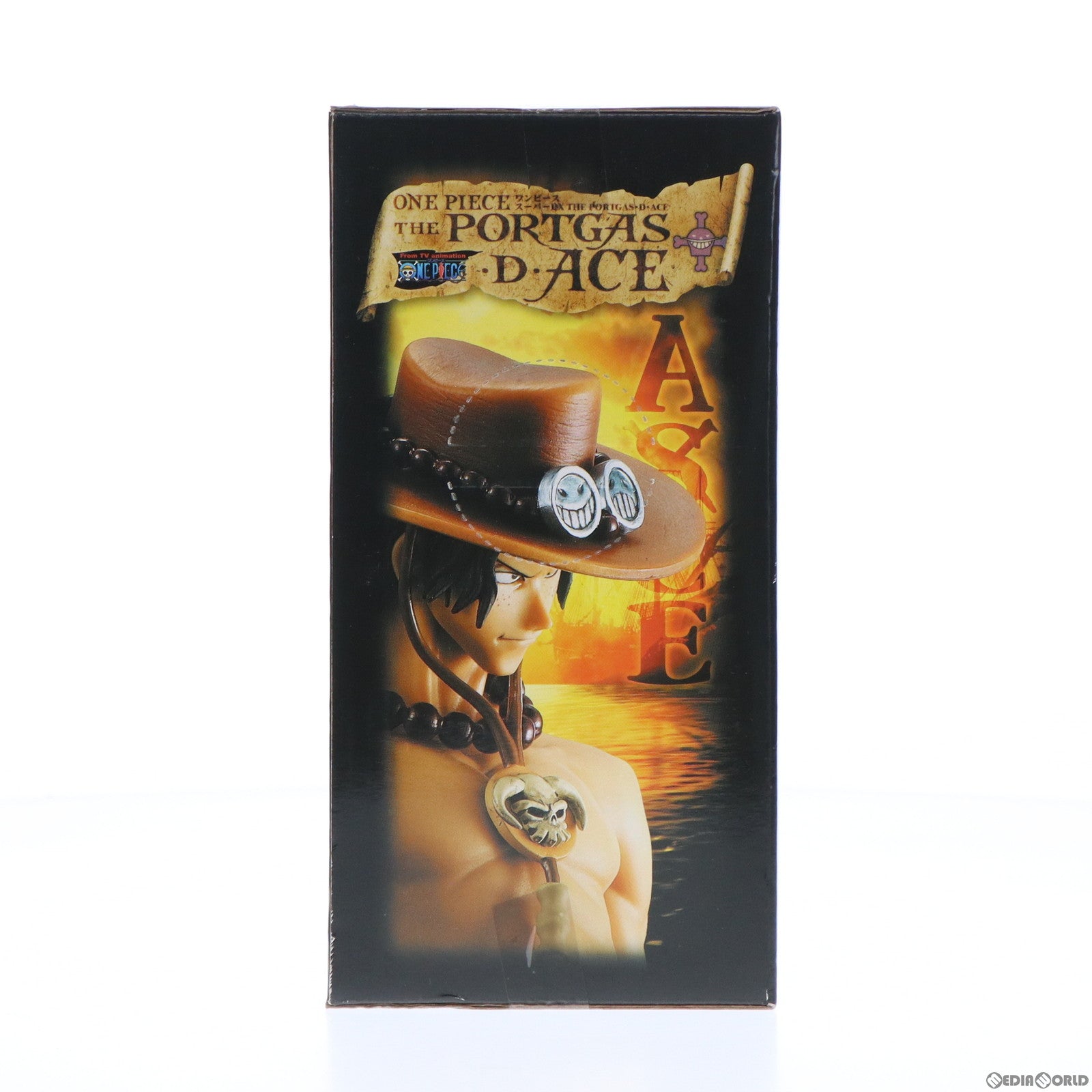 【中古即納】[FIG] ポートガス・D・エース スーパーDX THE PORTGAS・D・ACE フィギュア プライズ(47109) バンプレスト(20100831)