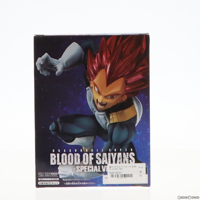 中古即納】[FIG]超サイヤ人ゴッドベジータ BLOOD OF SAIYANS-SPECIAL