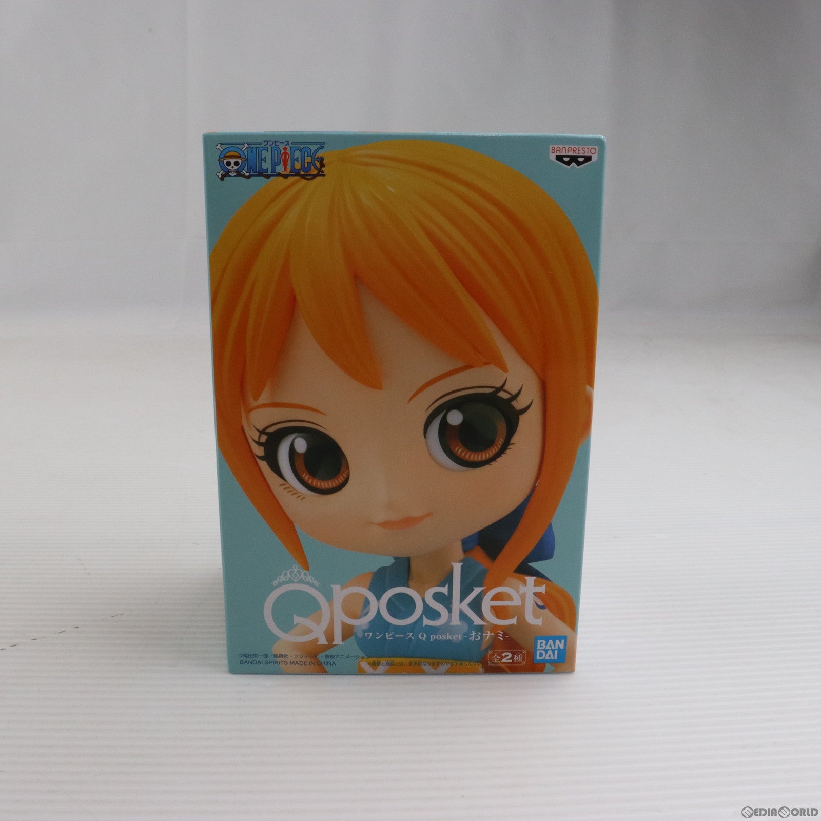 【中古即納】[FIG]ナミ (A衣装濃) ワンピース Q posket-おナミ- ONE PIECE フィギュア プライズ(2551182) バンプレスト(20210920)