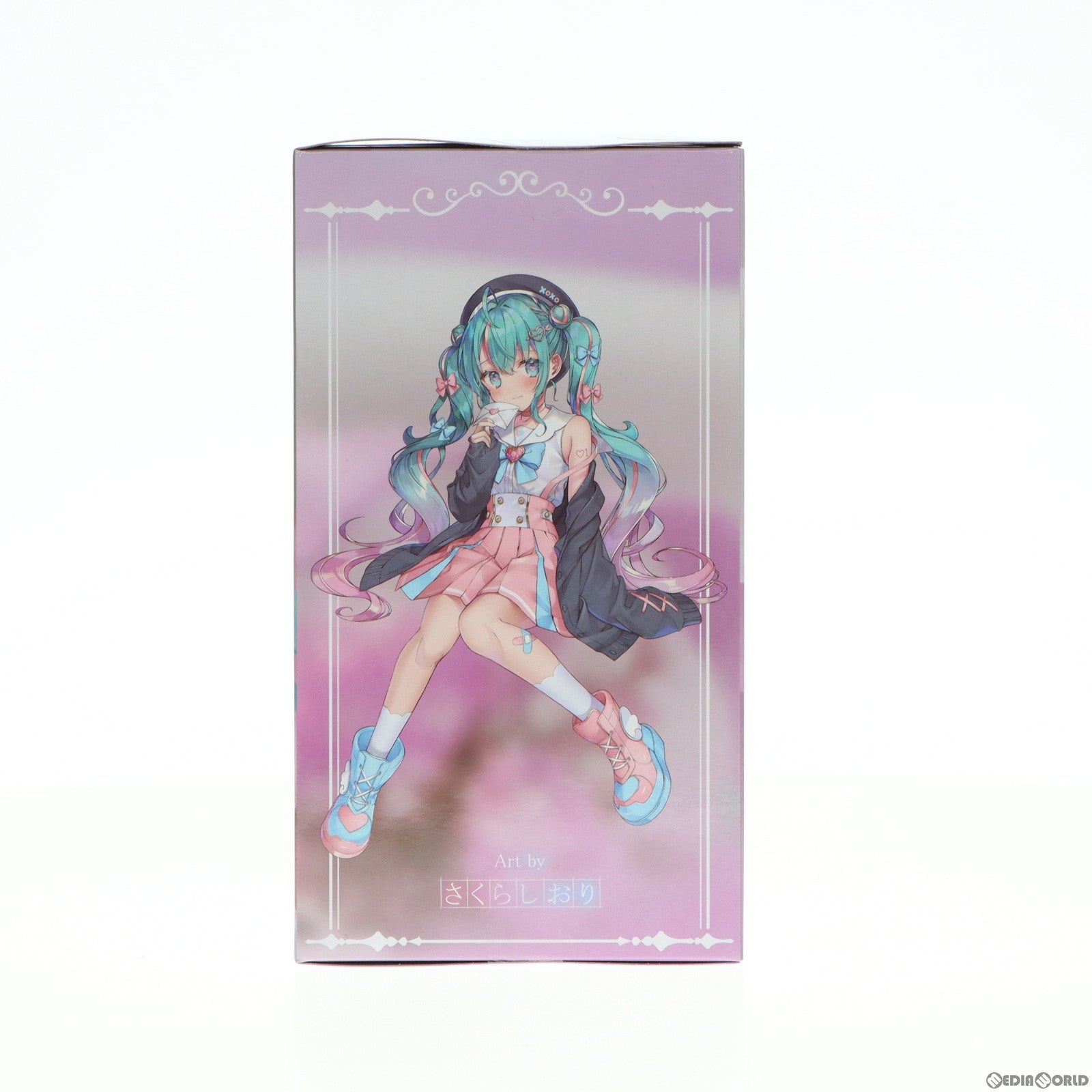 【中古即納】[FIG] 初音ミク ぬーどるストッパーフィギュア-恋するセーラー服 パープルver.- キャラクター・ボーカル・シリーズ01 初音ミク プライズ(AMU-PRZ14875) フリュー(20230430)