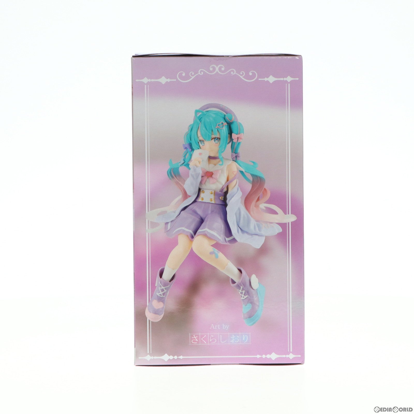 【中古即納】[FIG] 初音ミク ぬーどるストッパーフィギュア-恋するセーラー服 パープルver.- キャラクター・ボーカル・シリーズ01 初音ミク プライズ(AMU-PRZ14875) フリュー(20230430)