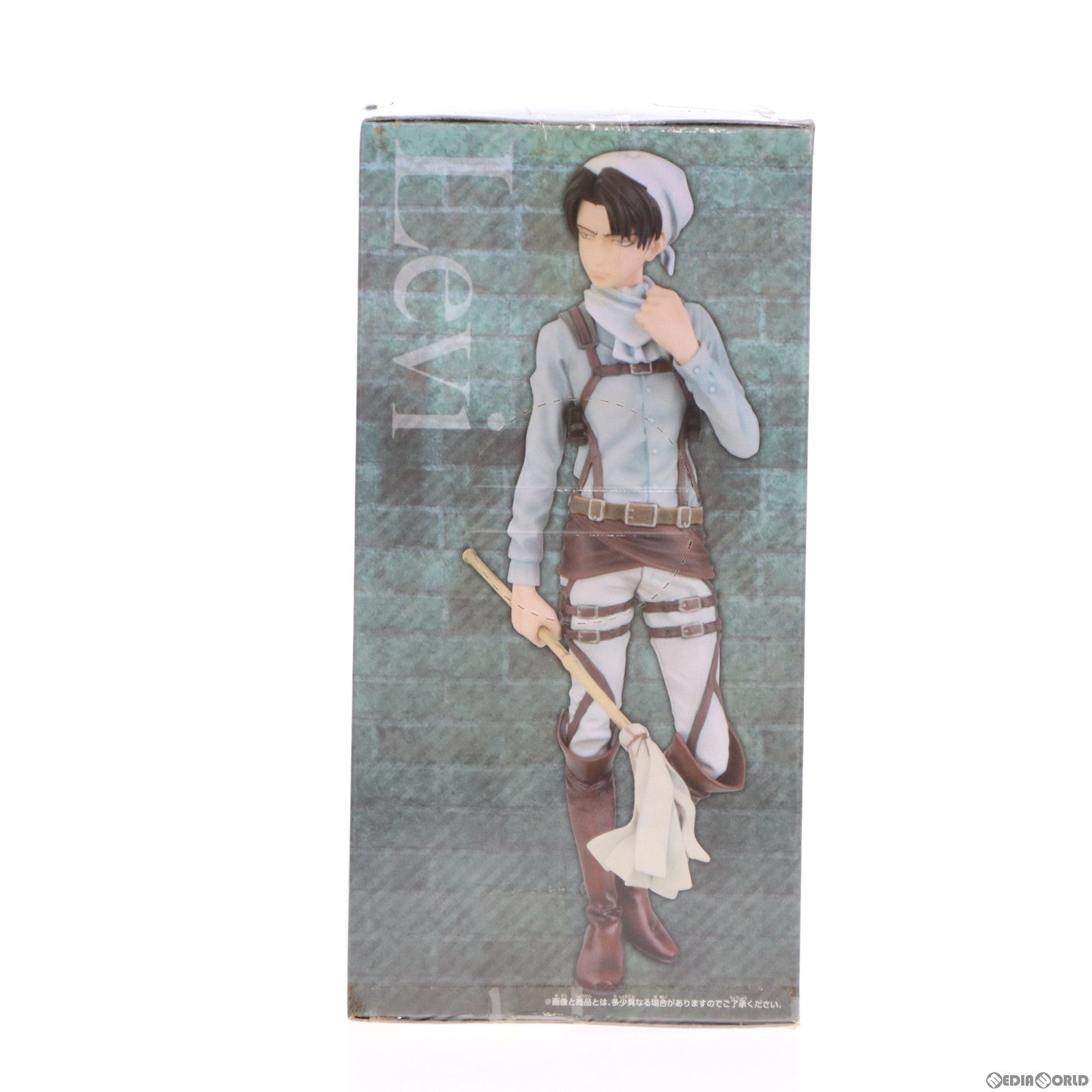 【中古即納】[FIG] リヴァイ 進撃の巨人 DXF お掃除リヴァイ フィギュア プライズ(49333) バンプレスト(20141204)
