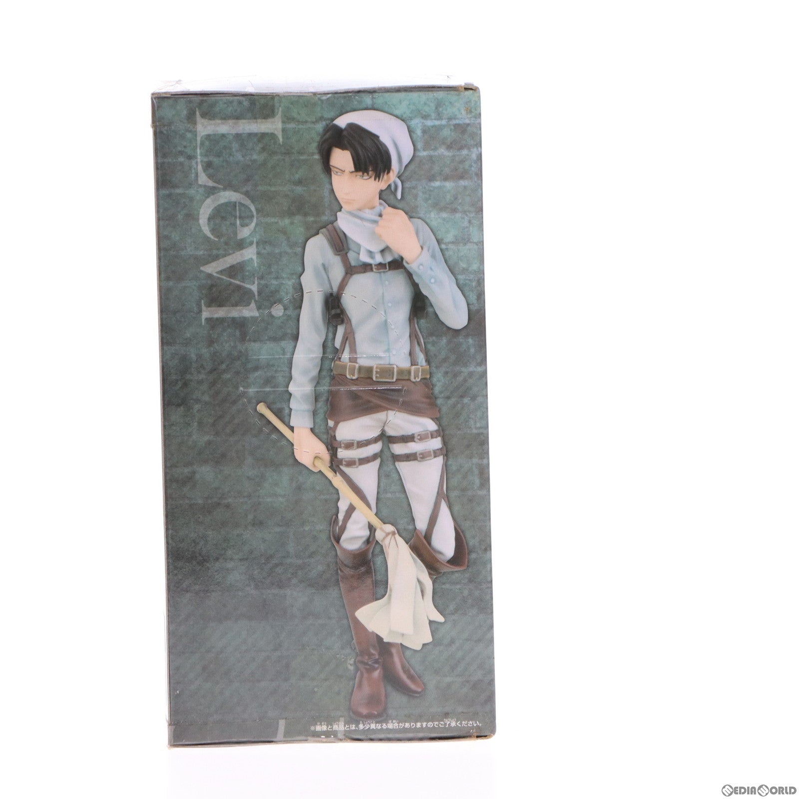 【中古即納】[FIG] リヴァイ 進撃の巨人 DXF お掃除リヴァイ フィギュア プライズ(49333) バンプレスト(20141204)