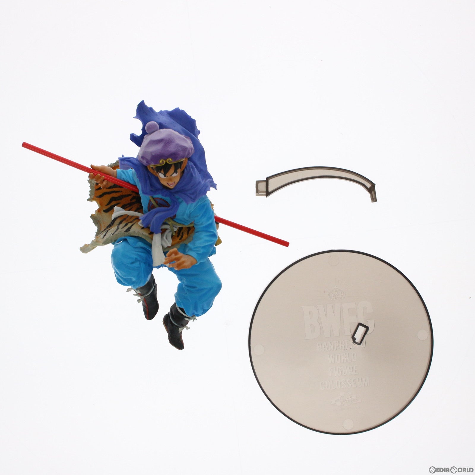 【中古即納】[FIG]孫悟空(フルカラー) ドラゴンボールZ BANPRESTO WORLD FIGURE COLOSSEUM 造形天下一武道会 其之五 フィギュア プライズ(38264) バンプレスト(20180412)