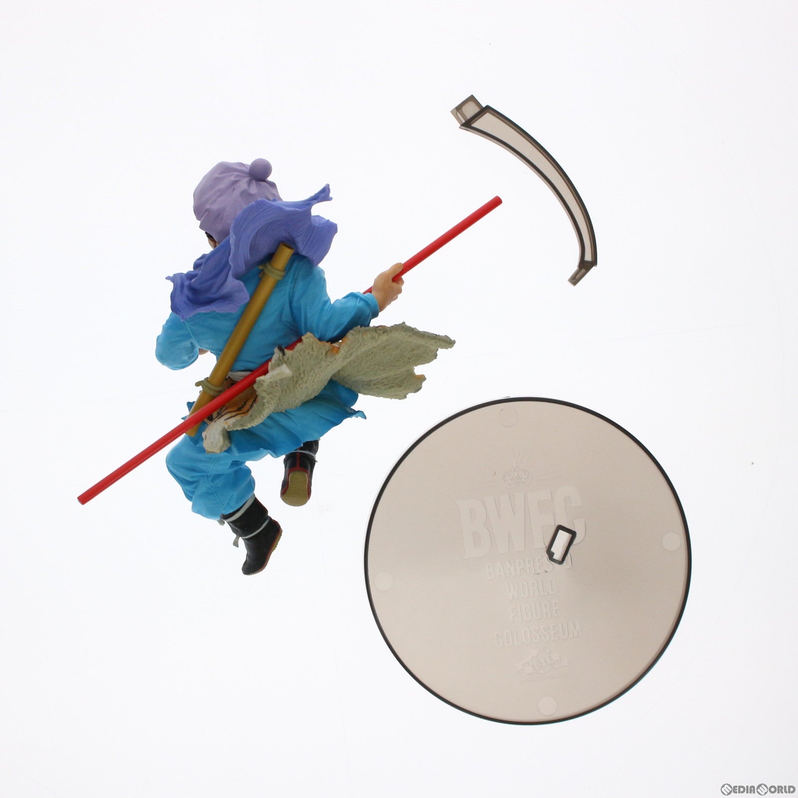 【中古即納】[FIG]孫悟空(フルカラー) ドラゴンボールZ BANPRESTO WORLD FIGURE COLOSSEUM 造形天下一武道会 其之五 フィギュア プライズ(38264) バンプレスト(20180412)