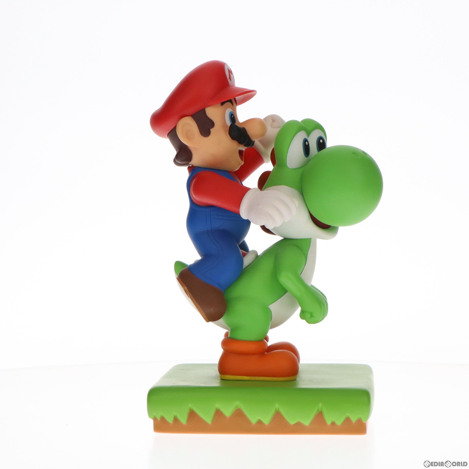 中古即納】[FIG]マリオ&ヨッシー NewスーパーマリオブラザーズWii マックスフィギュア プライズ 日本オート玩具