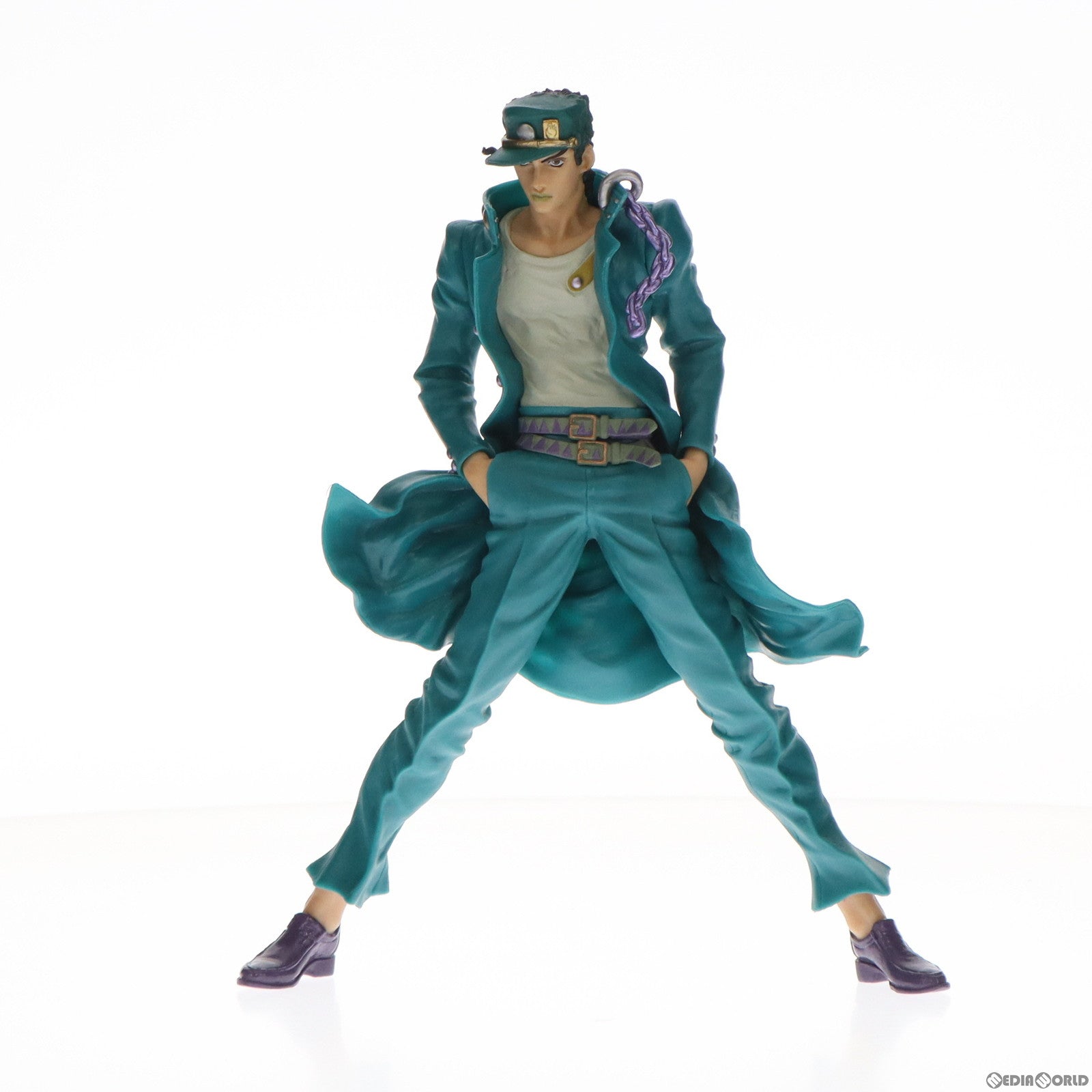 【中古即納】[FIG] 空条承太郎(フルカラーver.) ジョジョの奇妙な冒険 第三部 スターダスト クルセイダーズ JOJO’S FIGURE GALLERY6×Diamond Records フィギュア プライズ(37931) バンプレスト(20171221)