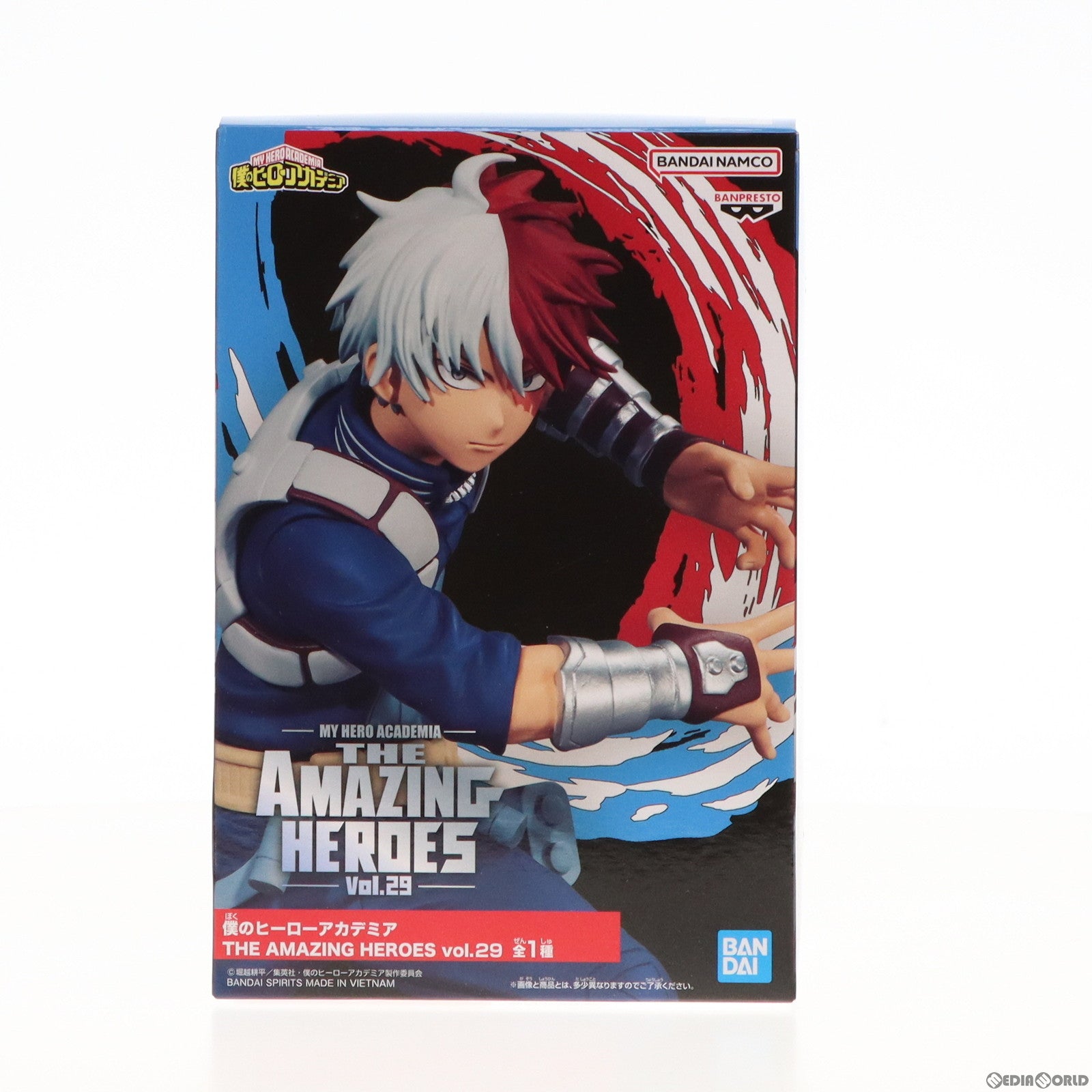【中古即納】[FIG] 轟焦凍(とどろきしょうと) 僕のヒーローアカデミア THE AMAZING HEROES vol.29 フィギュア プライズ(2633143) バンプレスト(20230331)