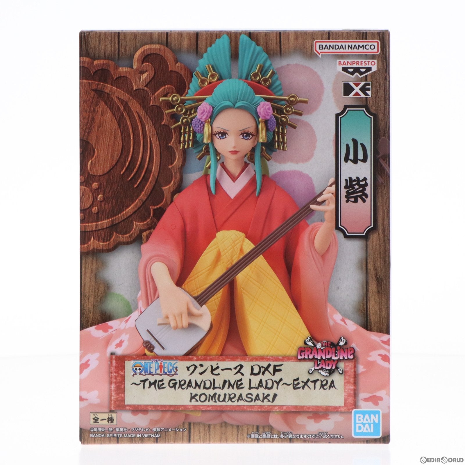 【中古即納】[FIG] 小紫(こむらさき) ワンピース DXF〜THE GRANDLINE LADY〜EXTRA KOMURASAKI ONE PIECE フィギュア プライズ(2652612) バンプレスト(20230520)