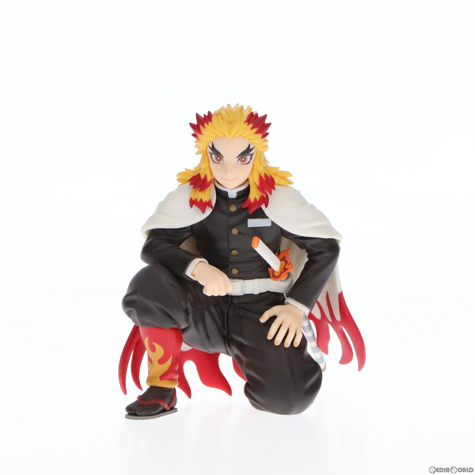 中古即納】[FIG]煉獄杏寿郎(れんごくきょうじゅろう) 鬼滅の刃 プレミアムちょこのせフィギュア『煉獄杏寿郎』-柱合会議-  プライズ(1059882) セガ