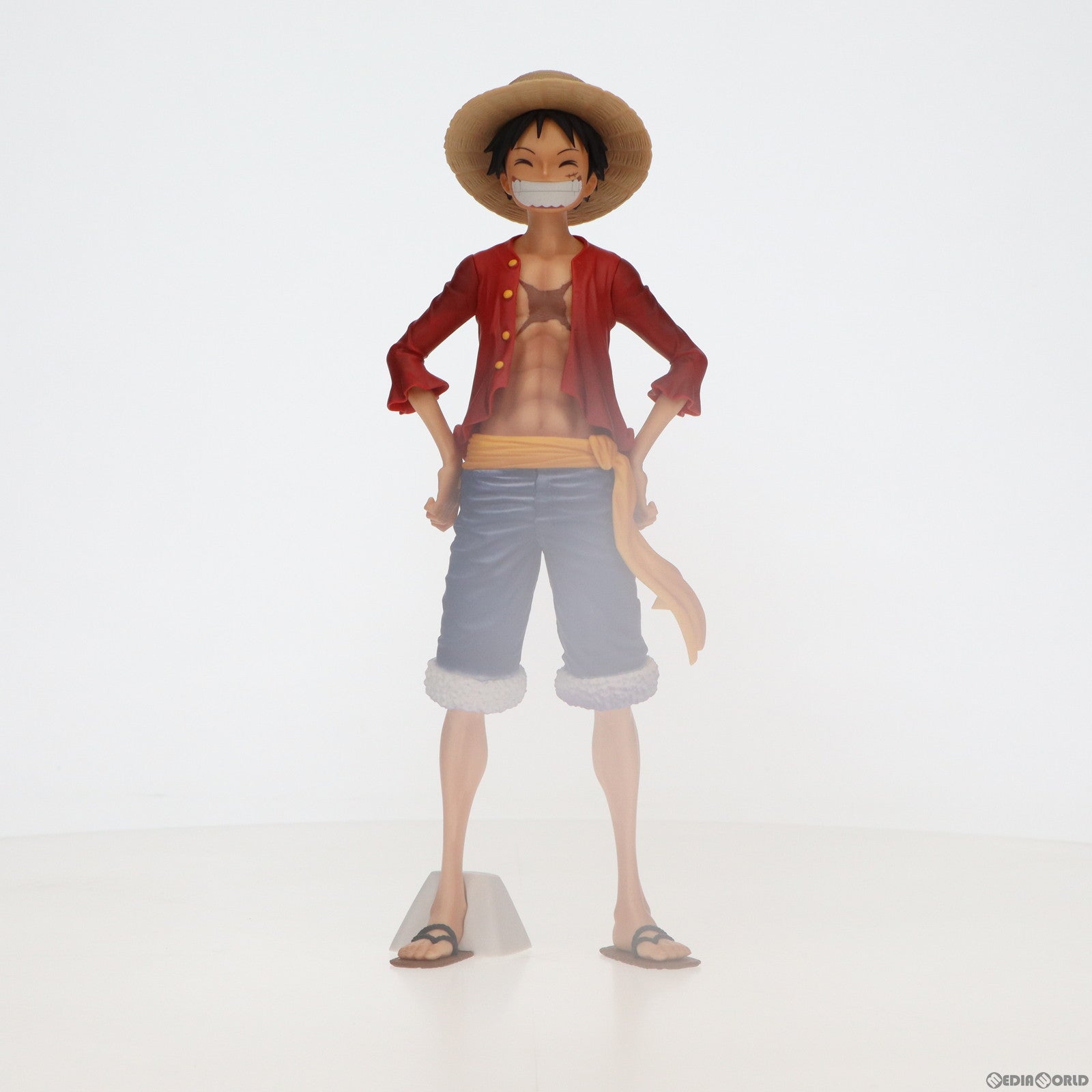 【中古即納】[FIG]モンキー・D・ルフィ ワンピース Grandista-THE GRANDLINE MEN- MONKEY・D・LUFFY ONE PIECE フィギュア プライズ(38333) バンプレスト(20180524)