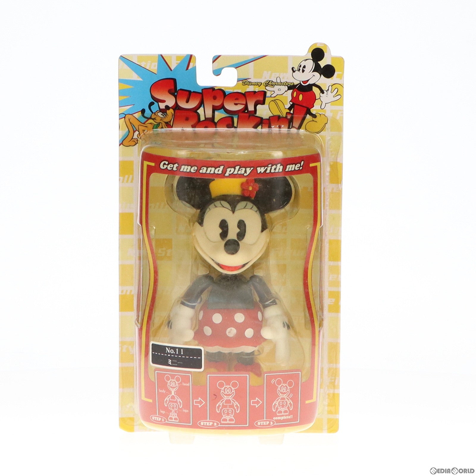 【中古即納】[FIG] ミニー ディズニー スーパーロッキン Super Rockin’! シリーズ2 No.11 フィギュア プライズ セガ(19991231)