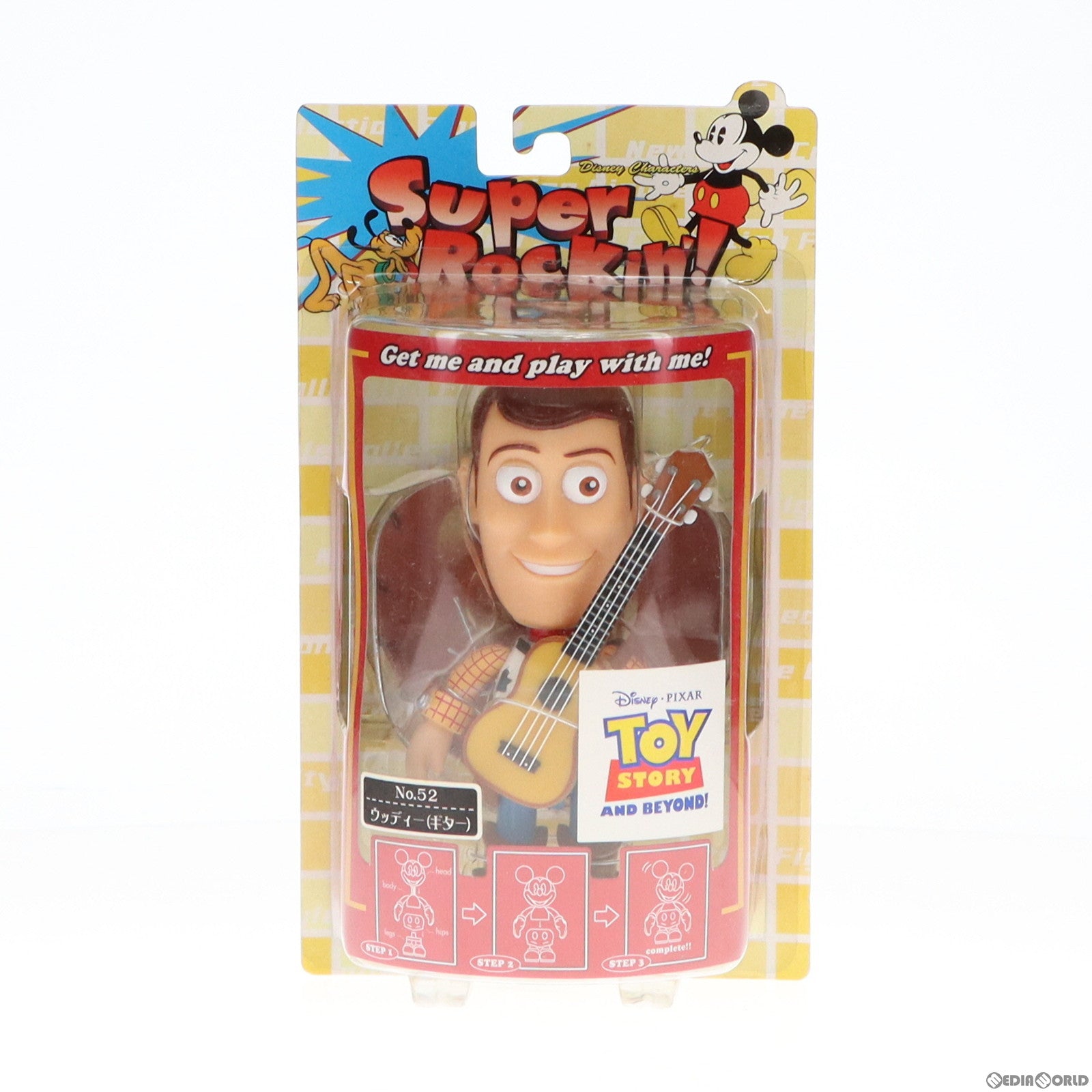 【中古即納】[FIG] ウッディ(ギター) トイ・ストーリー スーパーロッキン Super Rockin’! シリーズ6 No.52 フィギュア プライズ セガ(19991231)