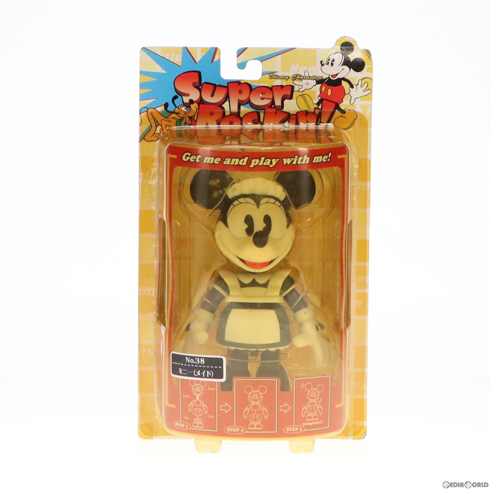【中古即納】[FIG] ミニー(メイド) ディズニー スーパーロッキン Super Rockin’! シリーズ5 No.38 フィギュア プライズ セガ(19991231)