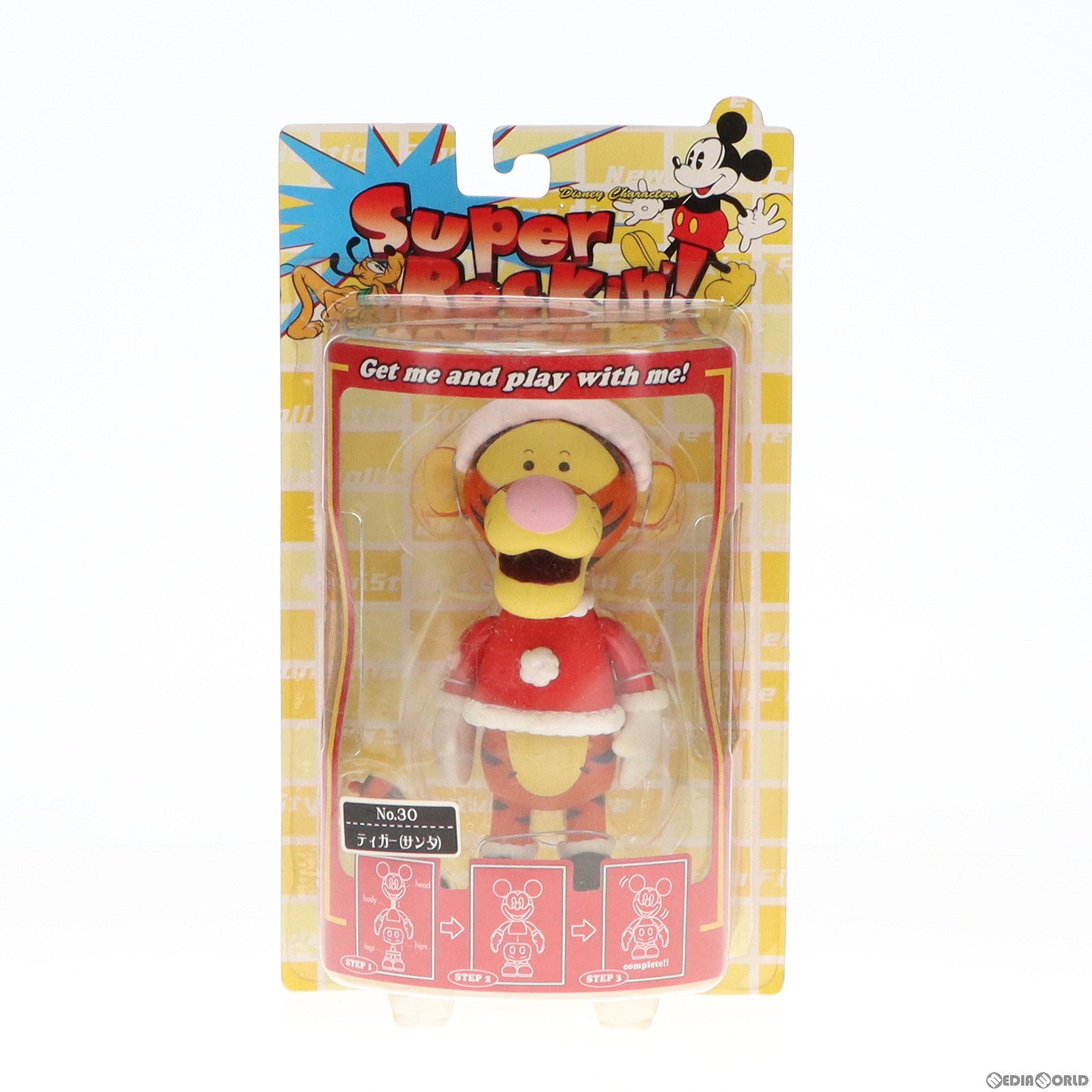 【中古即納】[FIG] ティガー(サンタ) くまのプーさん スーパーロッキン Super Rockin’! シリーズ4 No.30 フィギュア プライズ セガ(19991231)