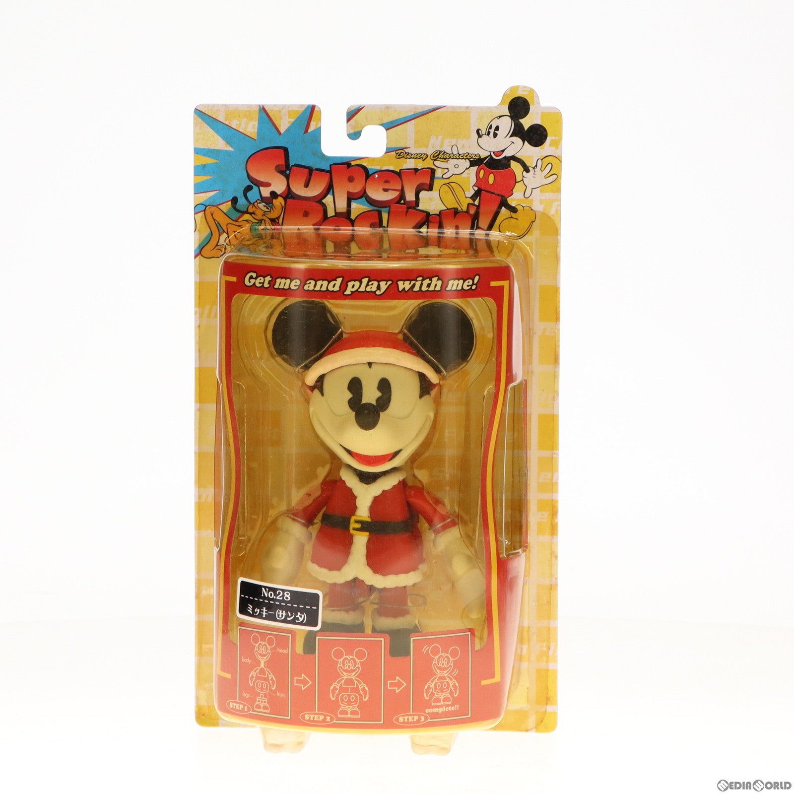 【中古即納】[FIG] ミッキー(サンタ) スーパーロッキン Super Rockin’! No.28 フィギュア プライズ セガ(19991231)