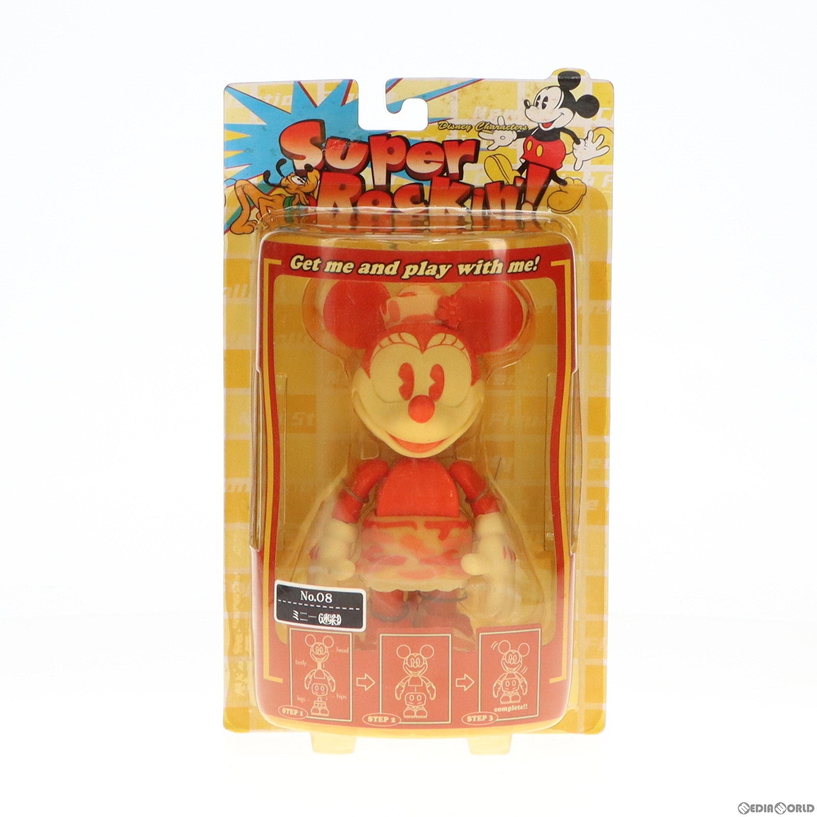 【中古即納】[FIG] ミニー(迷彩) ディズニー スーパーロッキン Super Rockin’! シリーズ1 No.8 フィギュア プライズ セガ(19991231)