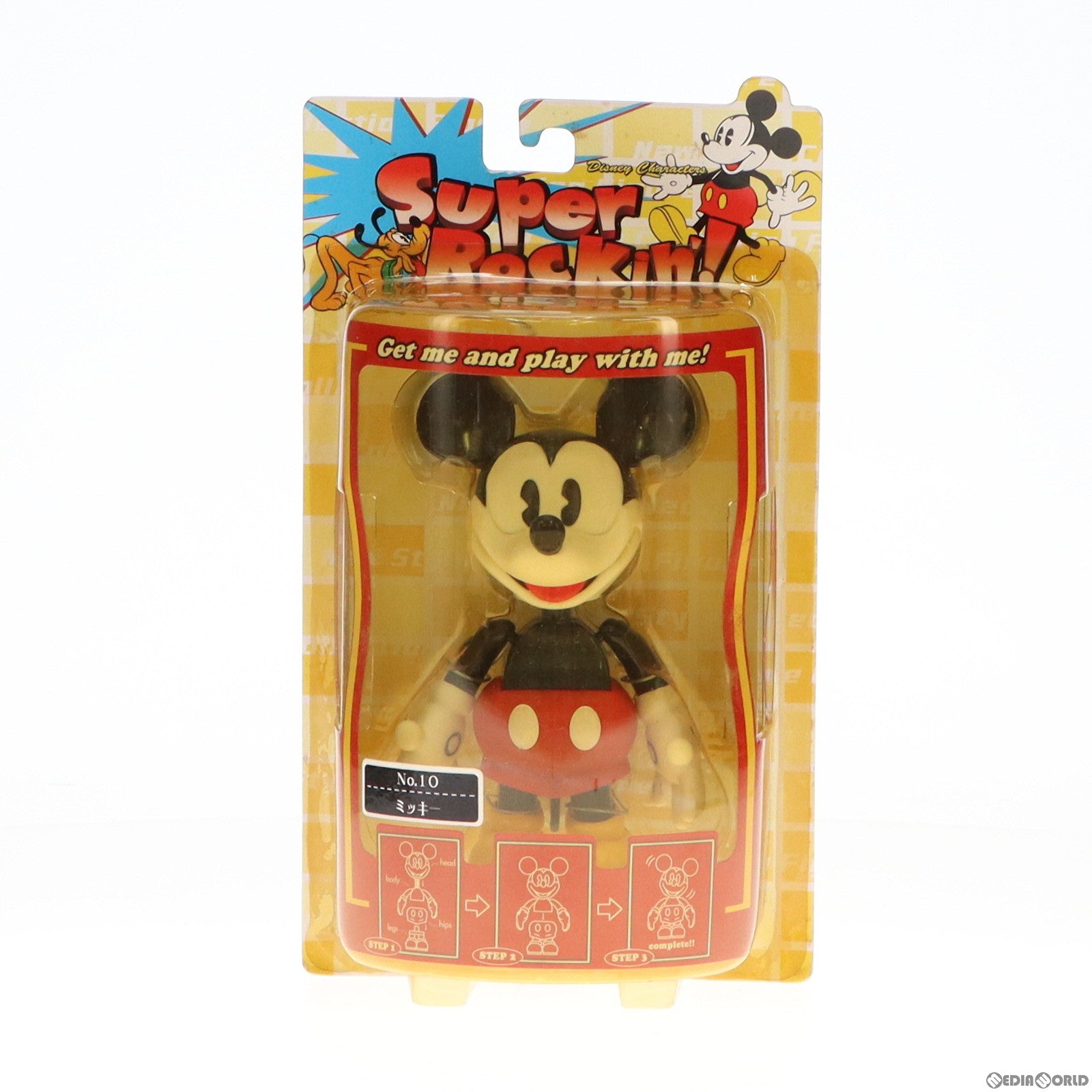 【中古即納】[FIG] ミッキー ディズニー スーパーロッキン Super Rockin’! シリーズ2 No.10 フィギュア プライズ セガ(19991231)