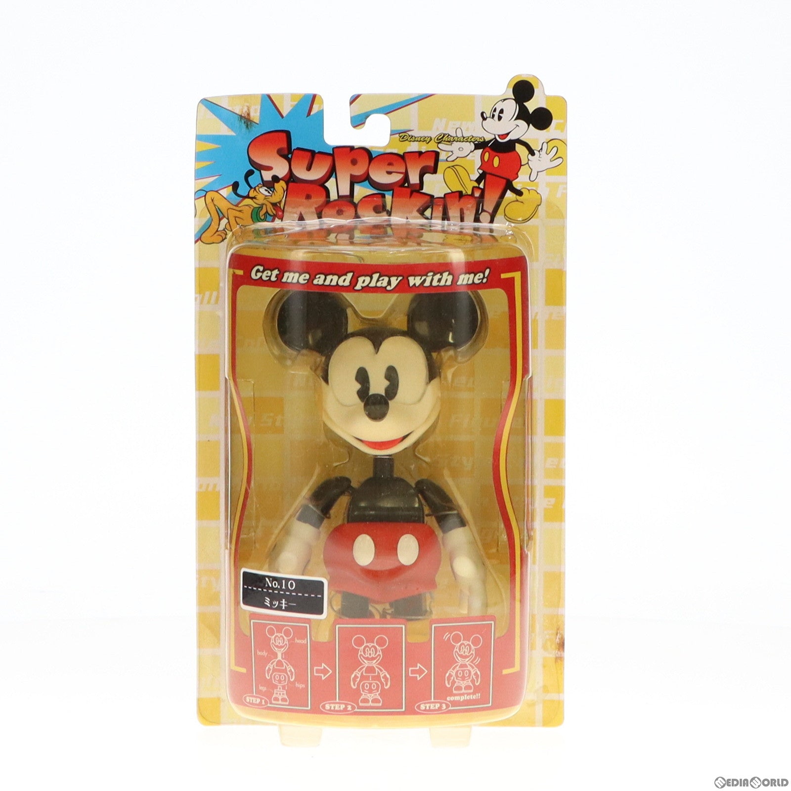 【中古即納】[FIG] ミッキー ディズニー スーパーロッキン Super Rockin’! シリーズ2 No.10 フィギュア プライズ セガ(19991231)