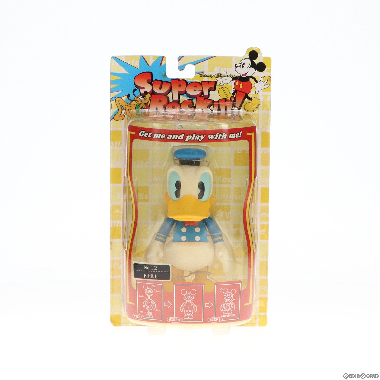 【中古即納】[FIG] ドナルド ディズニー スーパーロッキン Super Rockin’! シリーズ2 No.12 フィギュア プライズ セガ(19991231)