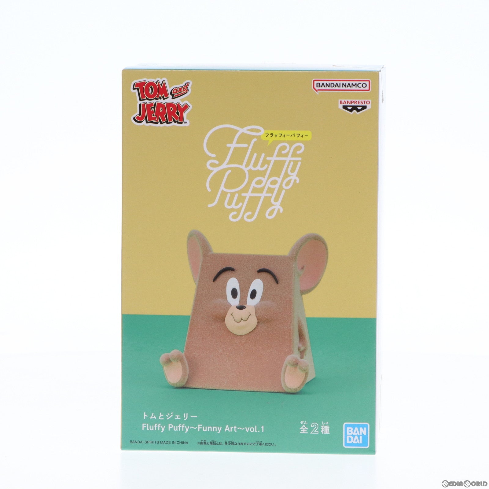 【中古即納】[FIG] ジェリー トムとジェリー Fluffy Puffy〜Funny Art〜vol.1 フィギュア プライズ(2648566) バンプレスト(20230131)