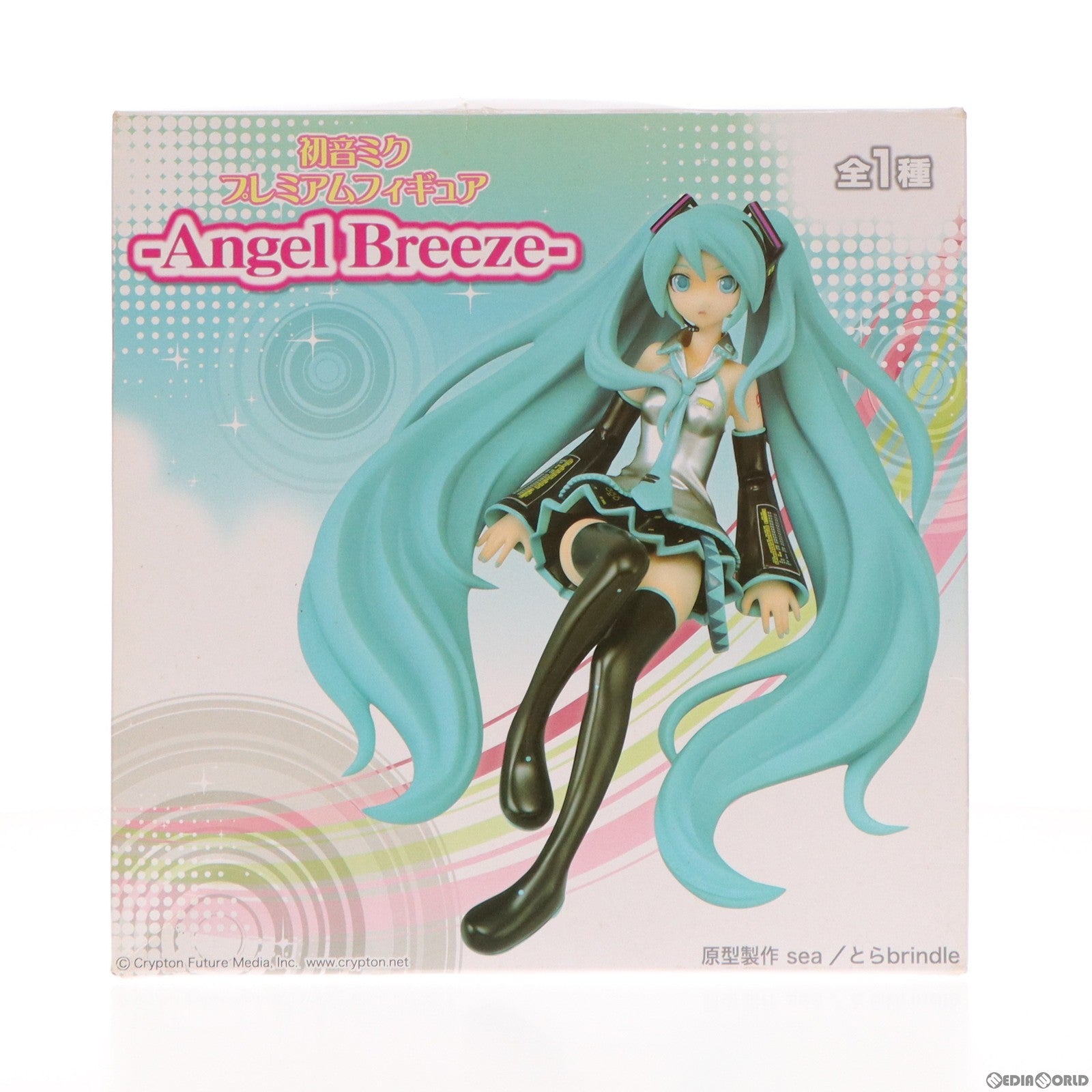 【中古即納】[FIG] 初音ミク プレミアムフィギュア -Angel Breeze- キャラクターボーカルシリーズ01 初音ミク プライズ(24699) セガ(20121220)