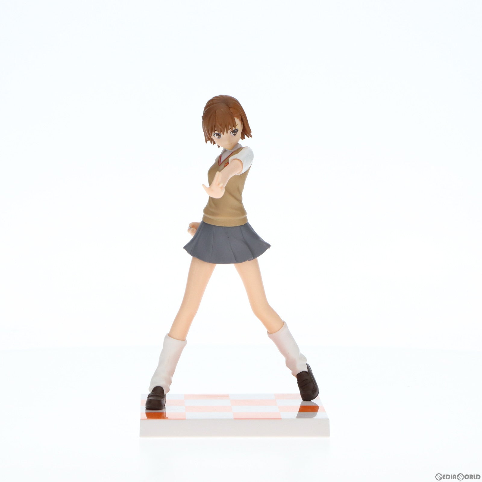 【中古即納】[FIG] 御坂美琴(みさかみこと) とある科学の超電磁(レールガン) エクストラフィギュア プライズ(20822) セガ(20100710)