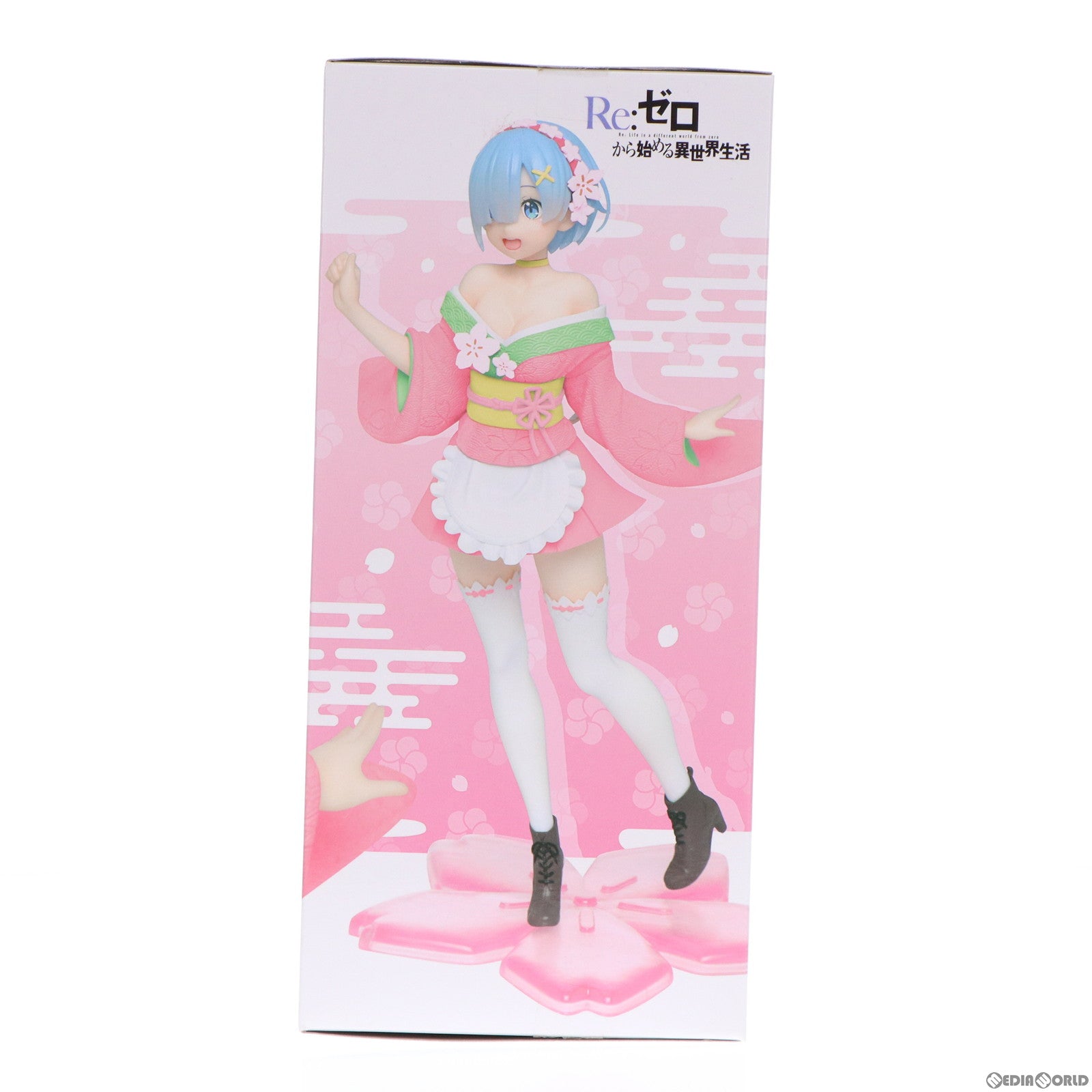 【中古即納】[FIG]レム プレシャスフィギュア レム 〜オリジナル桜イメージ ver.〜Renewal Re:ゼロから始める異世界生活 プライズ(451422000) タイトー(20220220)