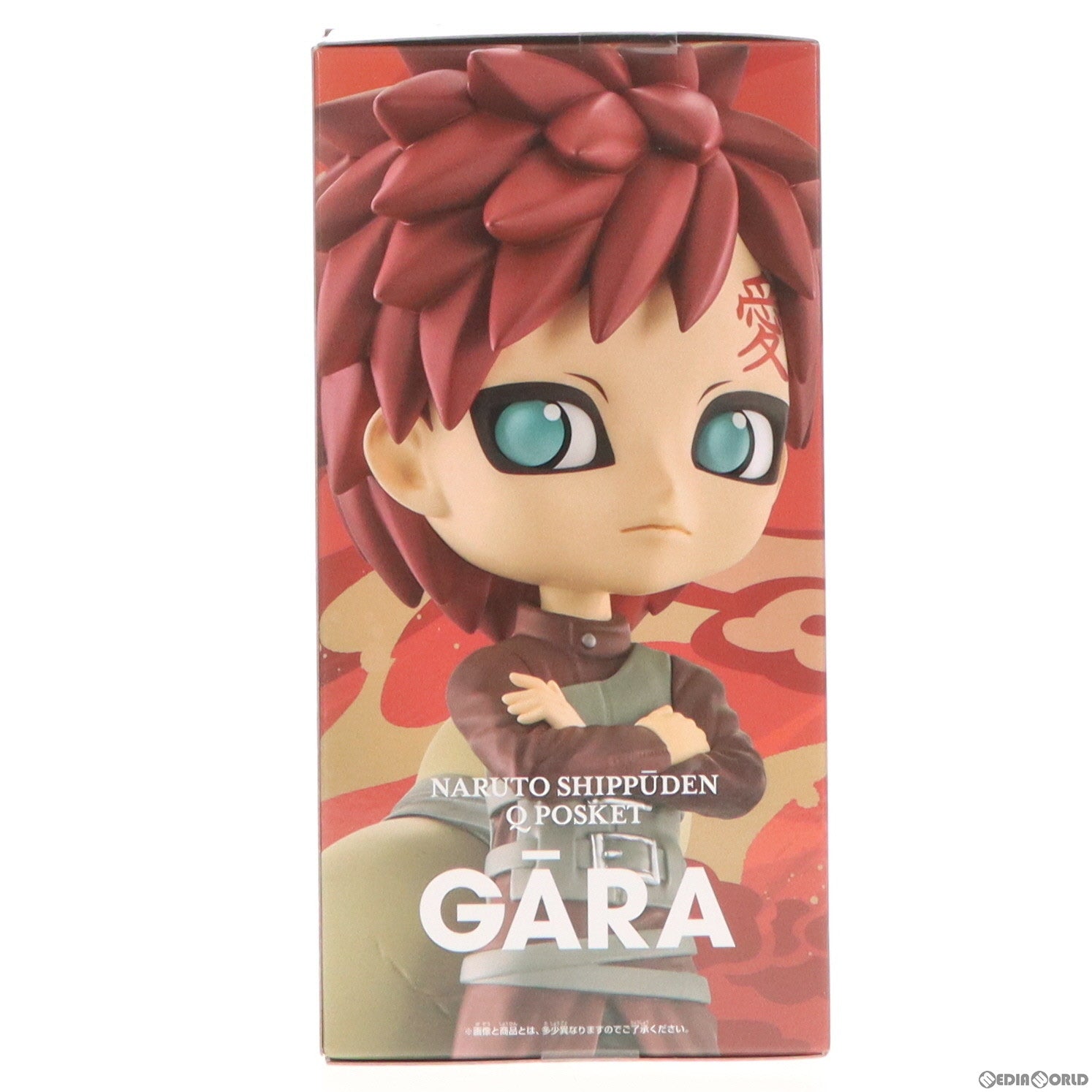 【中古即納】[FIG] 我愛羅(があら) A(髪レッド) NARUTO-ナルト- 疾風伝 Q posket-我愛羅- フィギュア プライズ(2648041) バンプレスト(20230610)