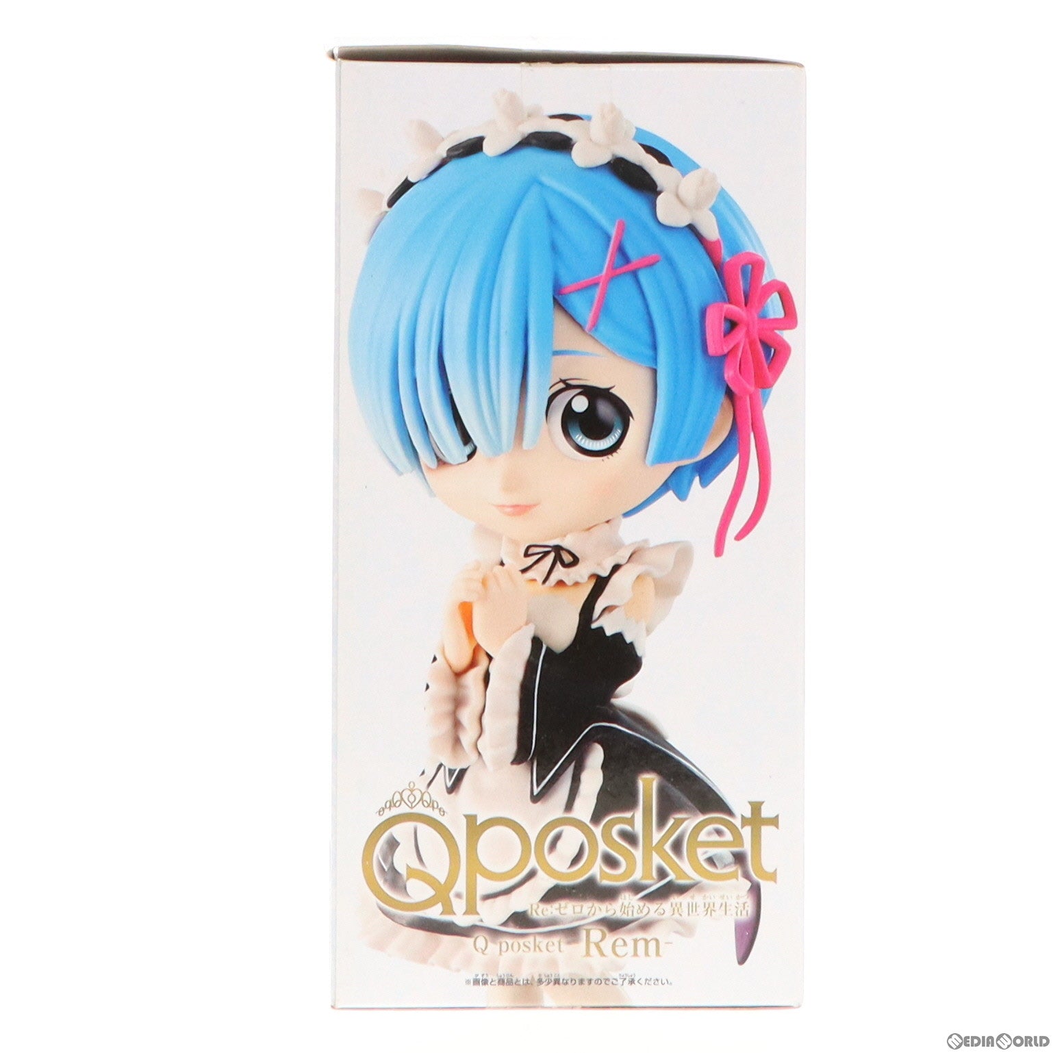 【中古即納】[FIG] レム(A ブルー) Q posket-Rem- Re:ゼロから始める異世界生活 フィギュア プライズ(39788) バンプレスト(20191003)