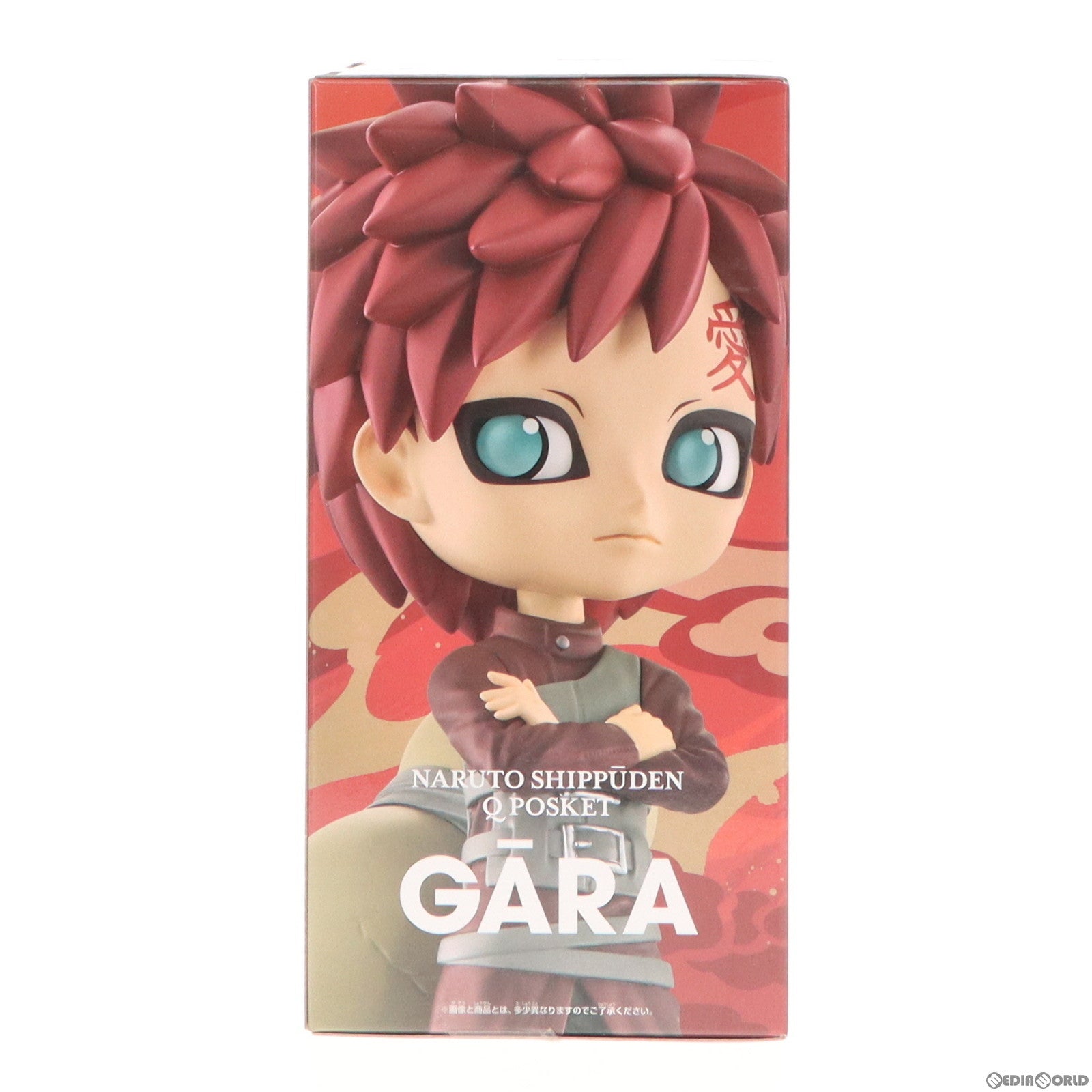 【中古即納】[FIG] 我愛羅(があら) A(髪レッド) NARUTO-ナルト- 疾風伝 Q posket-我愛羅- フィギュア プライズ(2648041) バンプレスト(20230610)